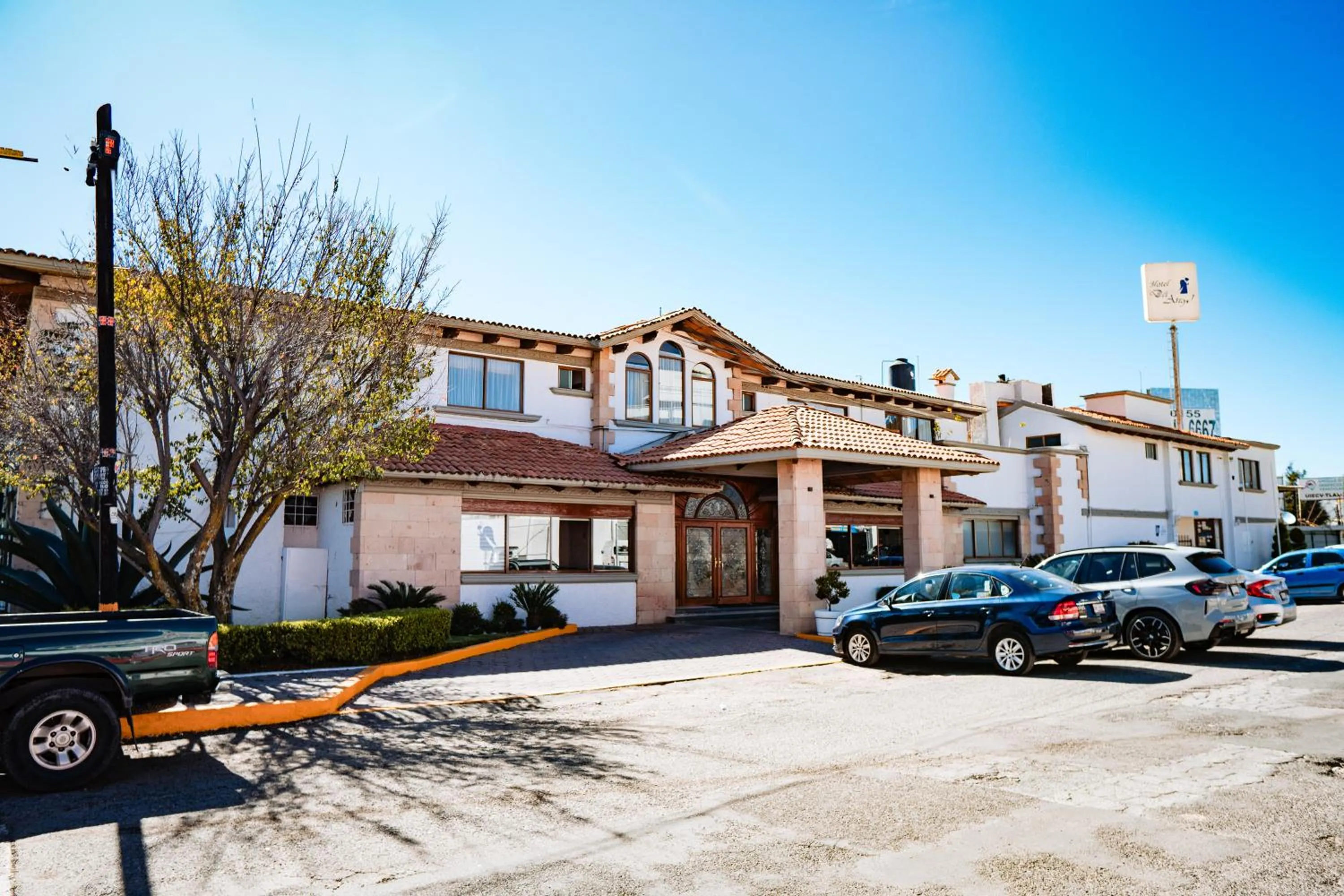 Property building in Hotel Del Angel, Apizaco