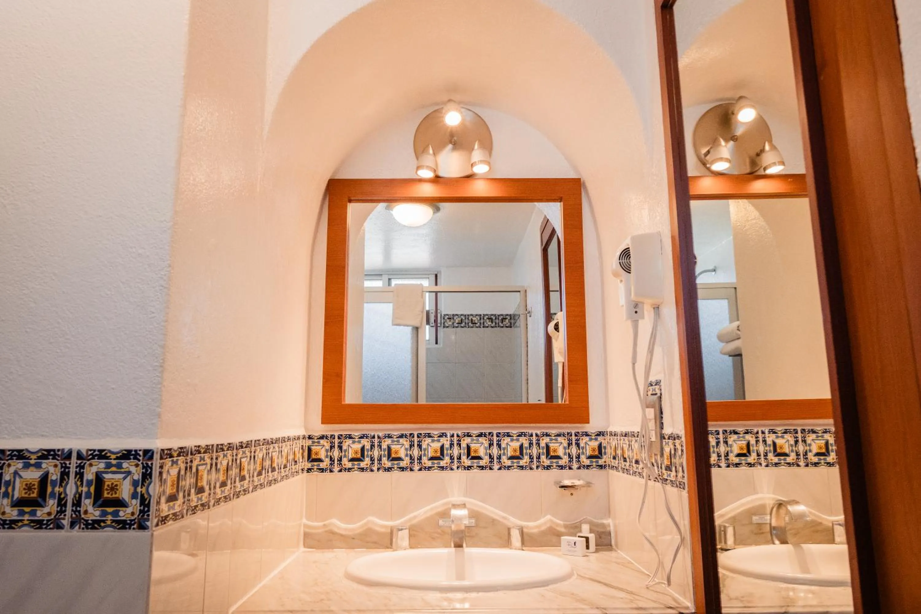 Bathroom in Hotel Del Angel, Apizaco