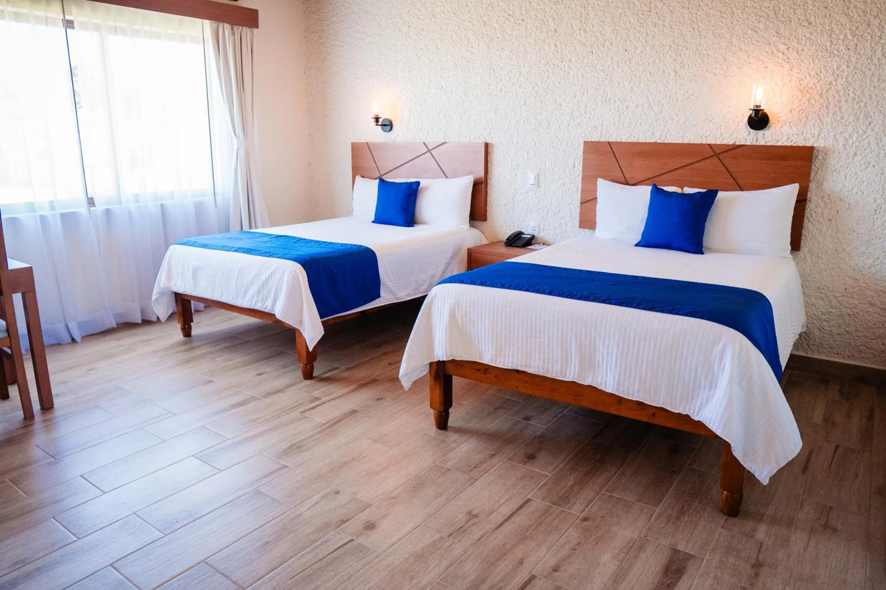 Bed in Hotel Del Angel, Apizaco