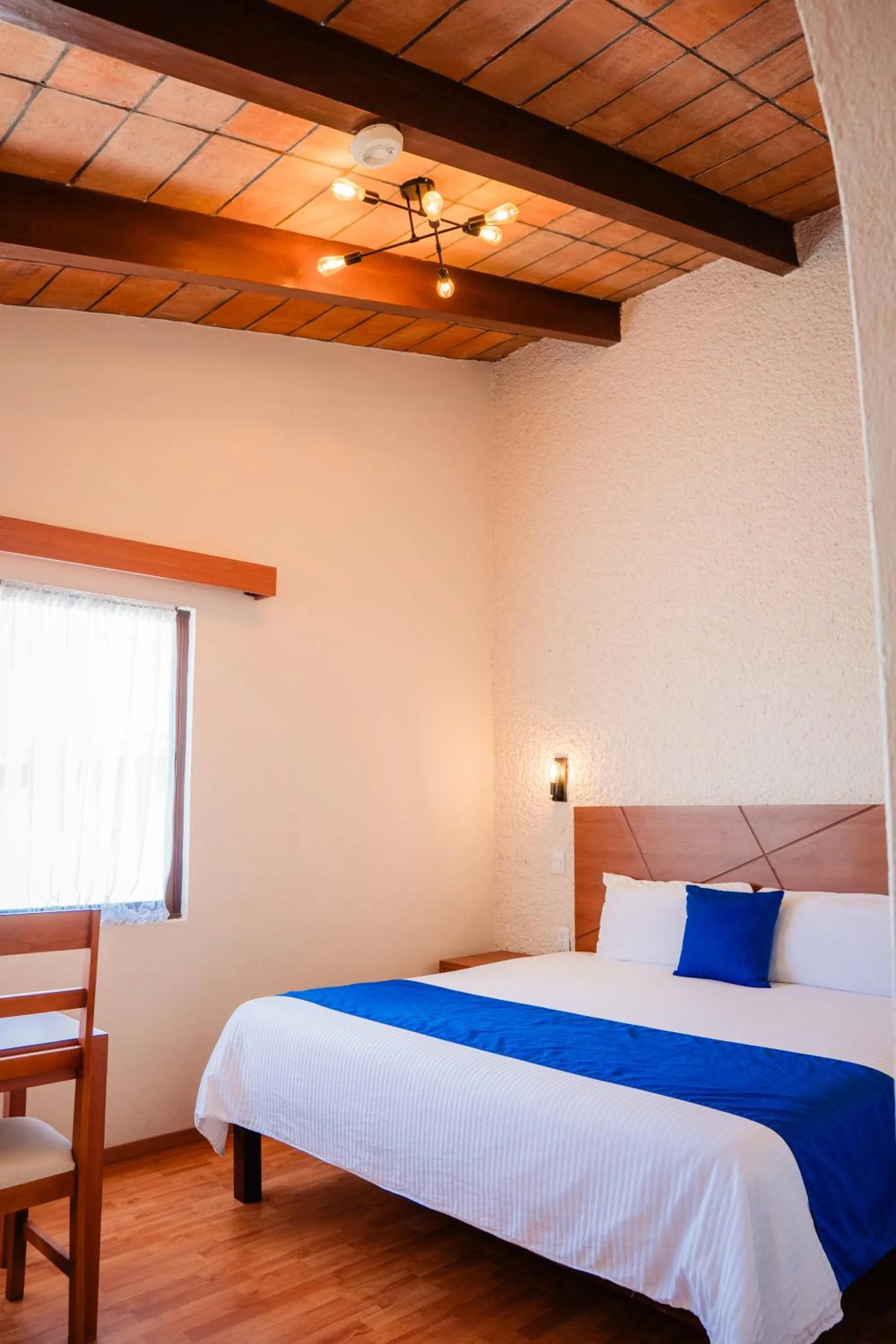 Bed in Hotel Del Angel, Apizaco