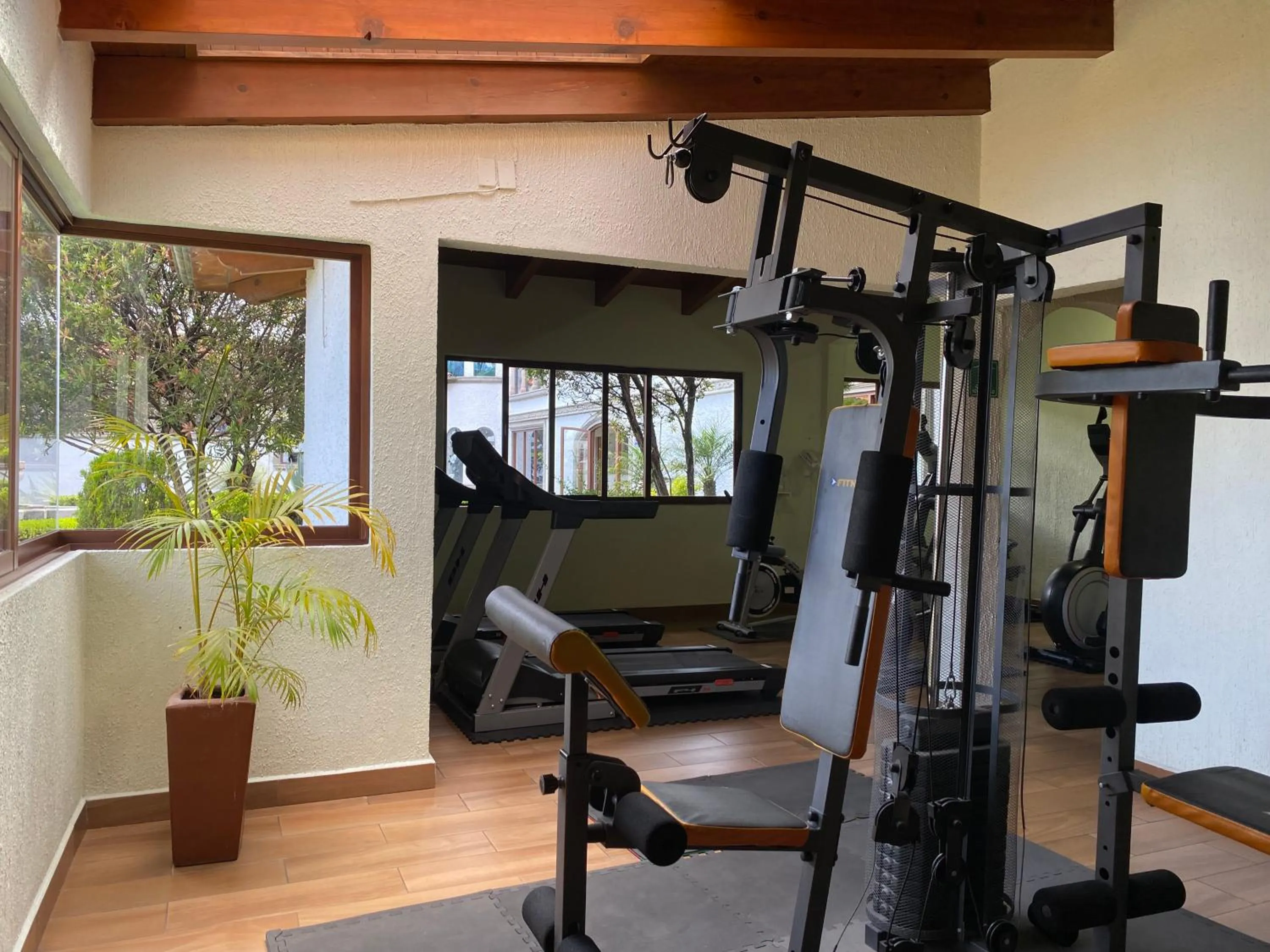 Fitness centre/facilities in Hotel Del Angel, Apizaco
