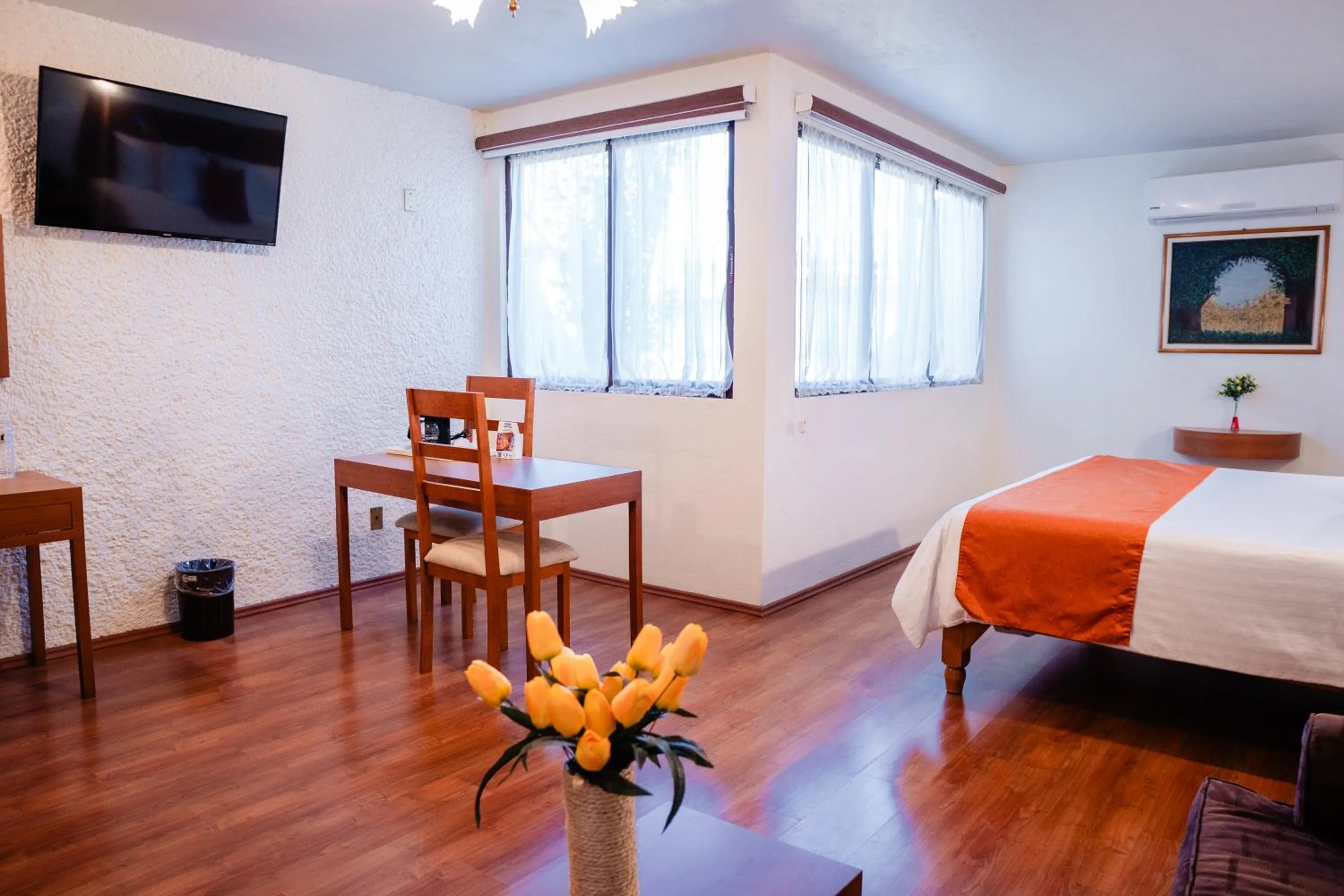 Bed in Hotel Del Angel, Apizaco