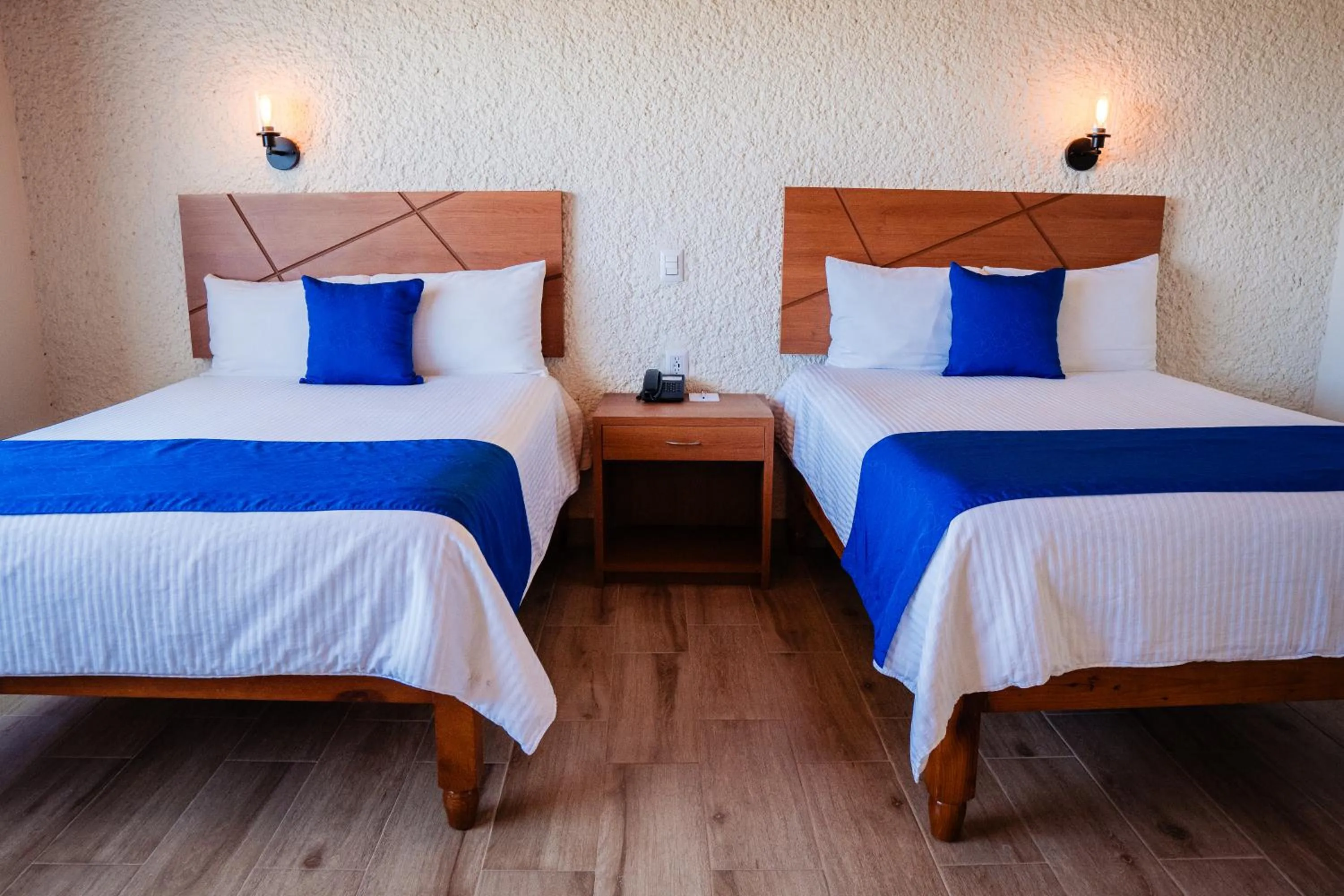 Bed in Hotel Del Angel, Apizaco