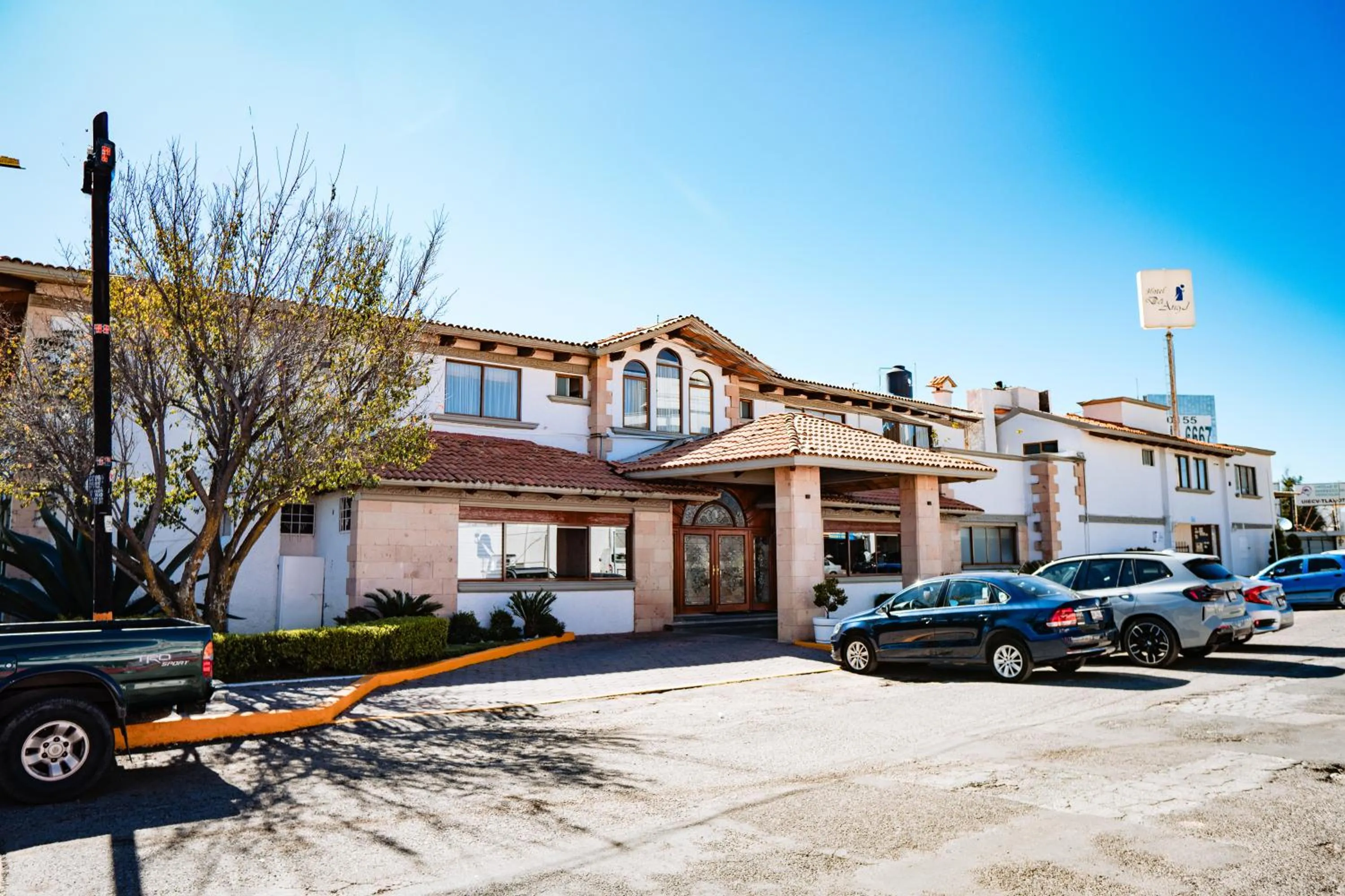 Property building in Hotel Del Angel, Apizaco
