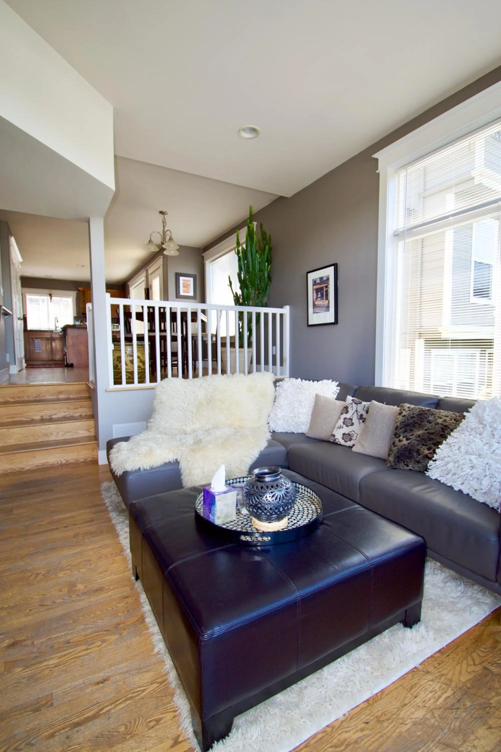 Living room in Comfort and Grace Perched on Queen Anne Hill