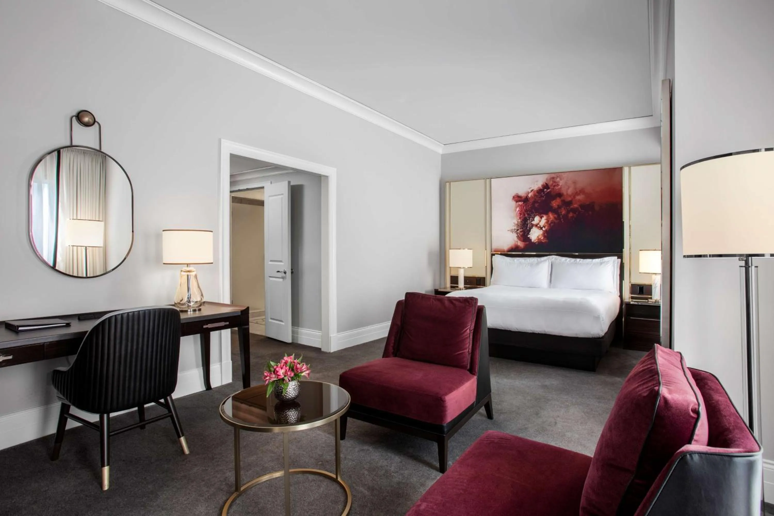 Bedroom, Bed in Waldorf Astoria Chicago