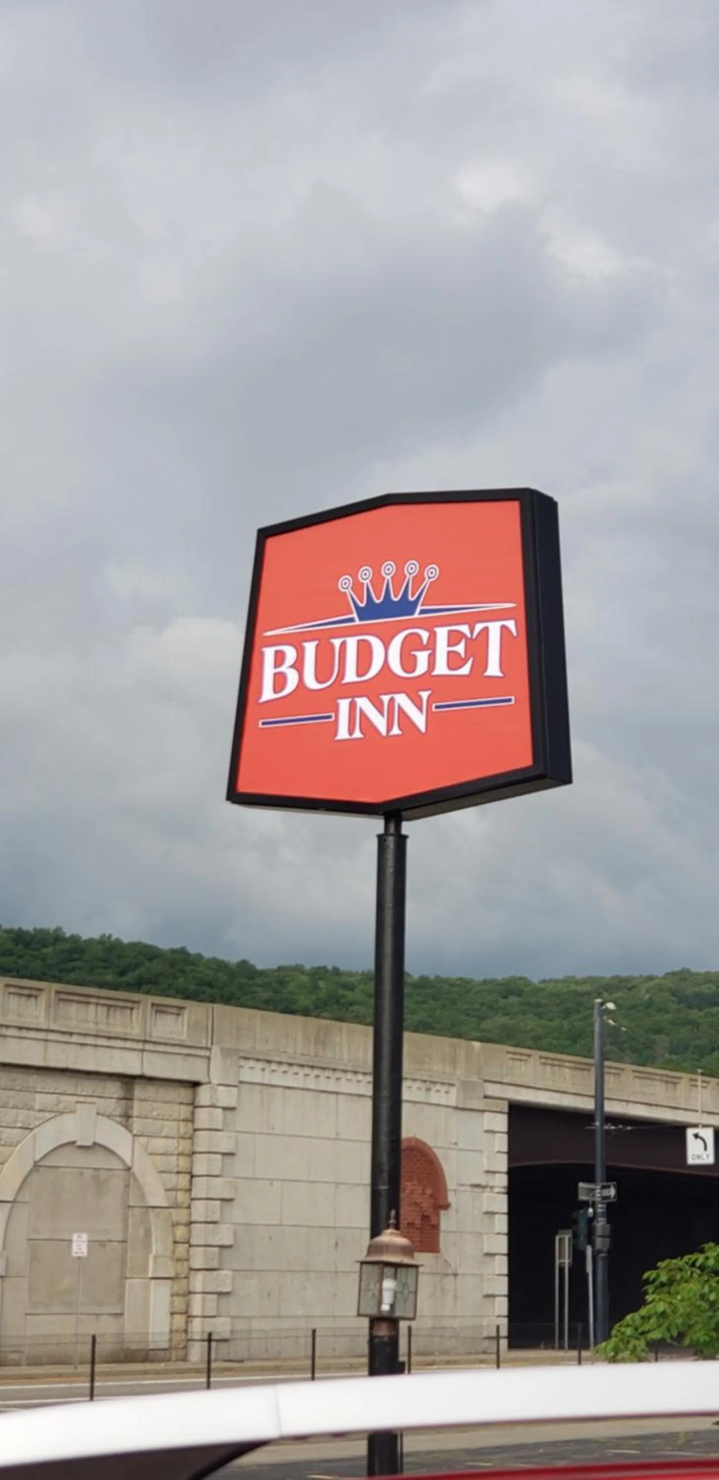 Property logo or sign in Budget Inn Horseheads