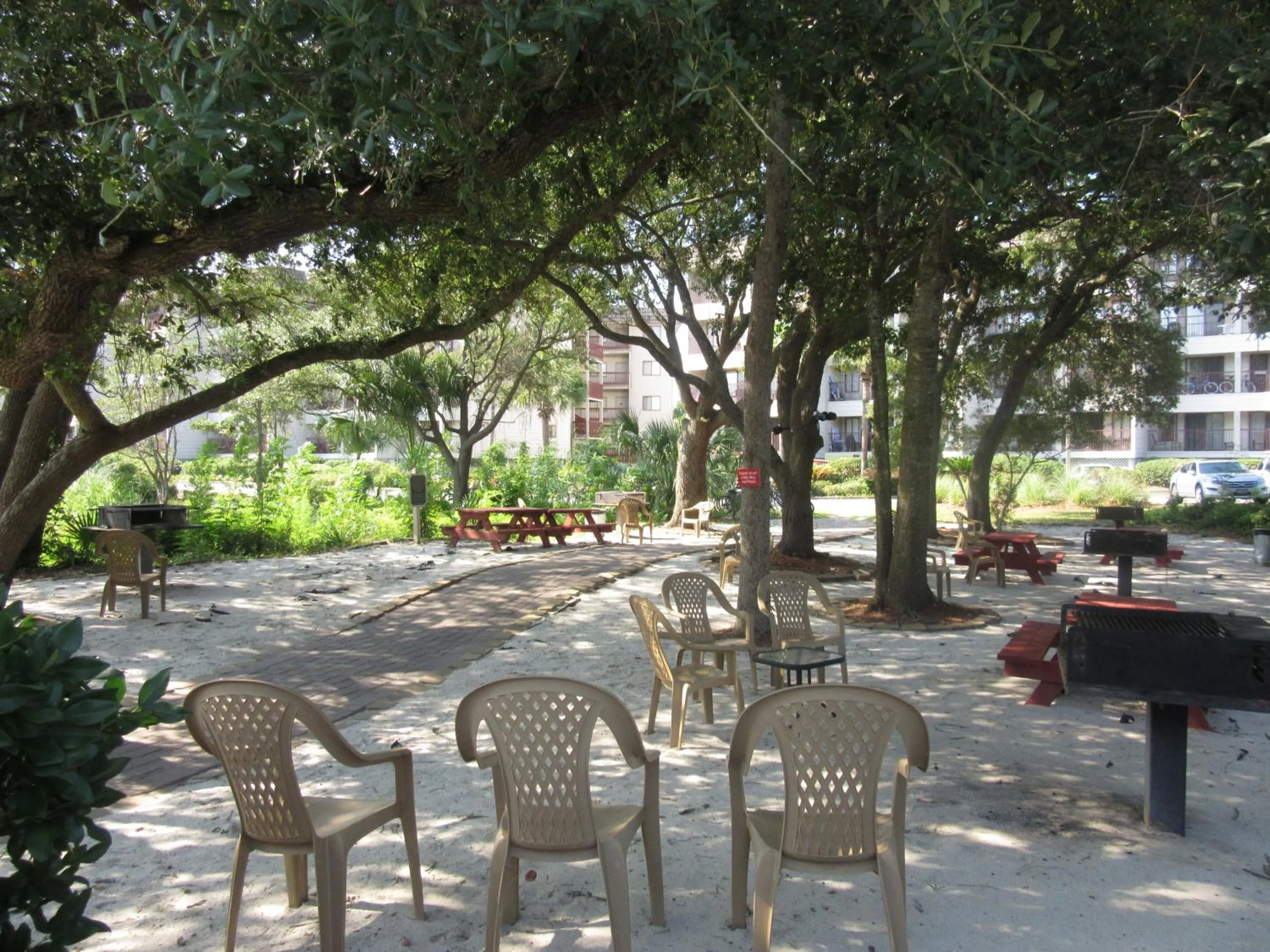 Patio in Hilton Head Island Beach and Tennis Resort