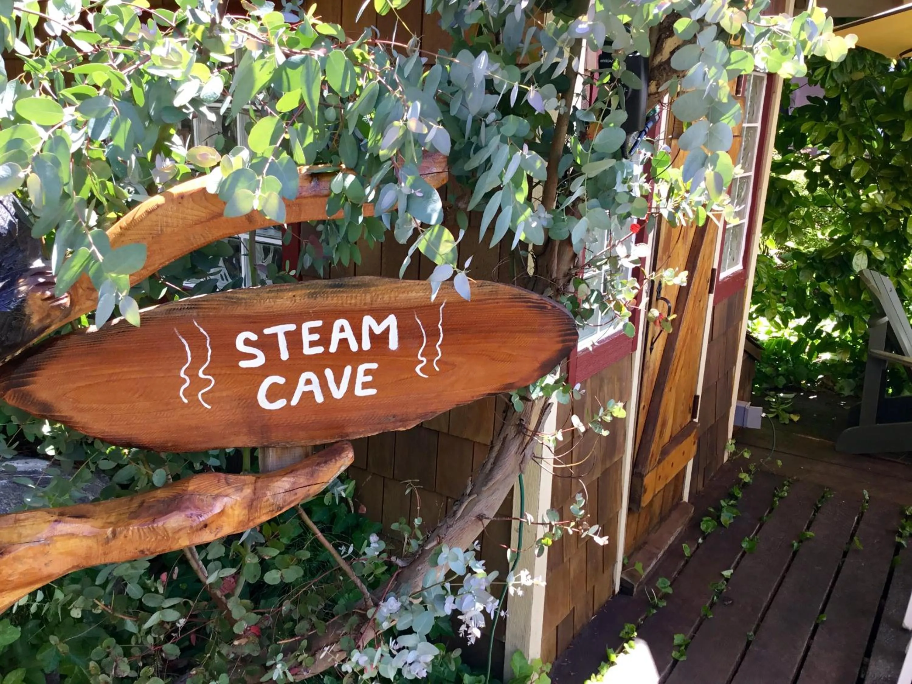 Steam room in The Tuwanek Hotel and Spa