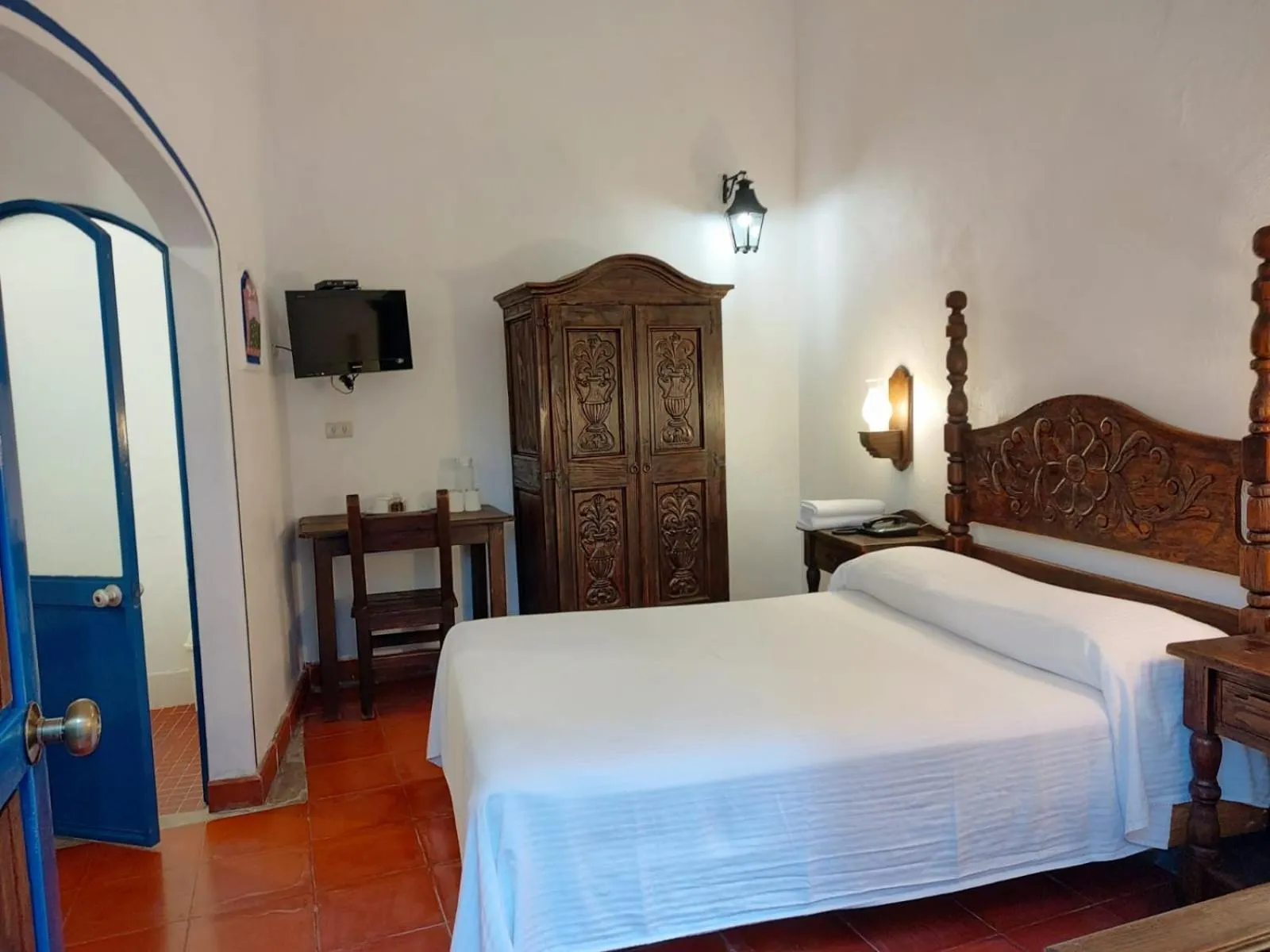 Bed in Posada del Cafeto