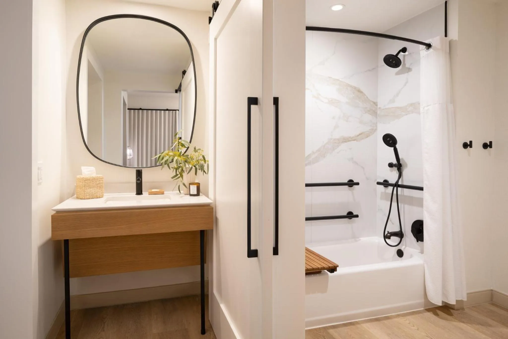 Bathroom in The Steward, Santa Barbara, a Tribute Portfolio Hotel