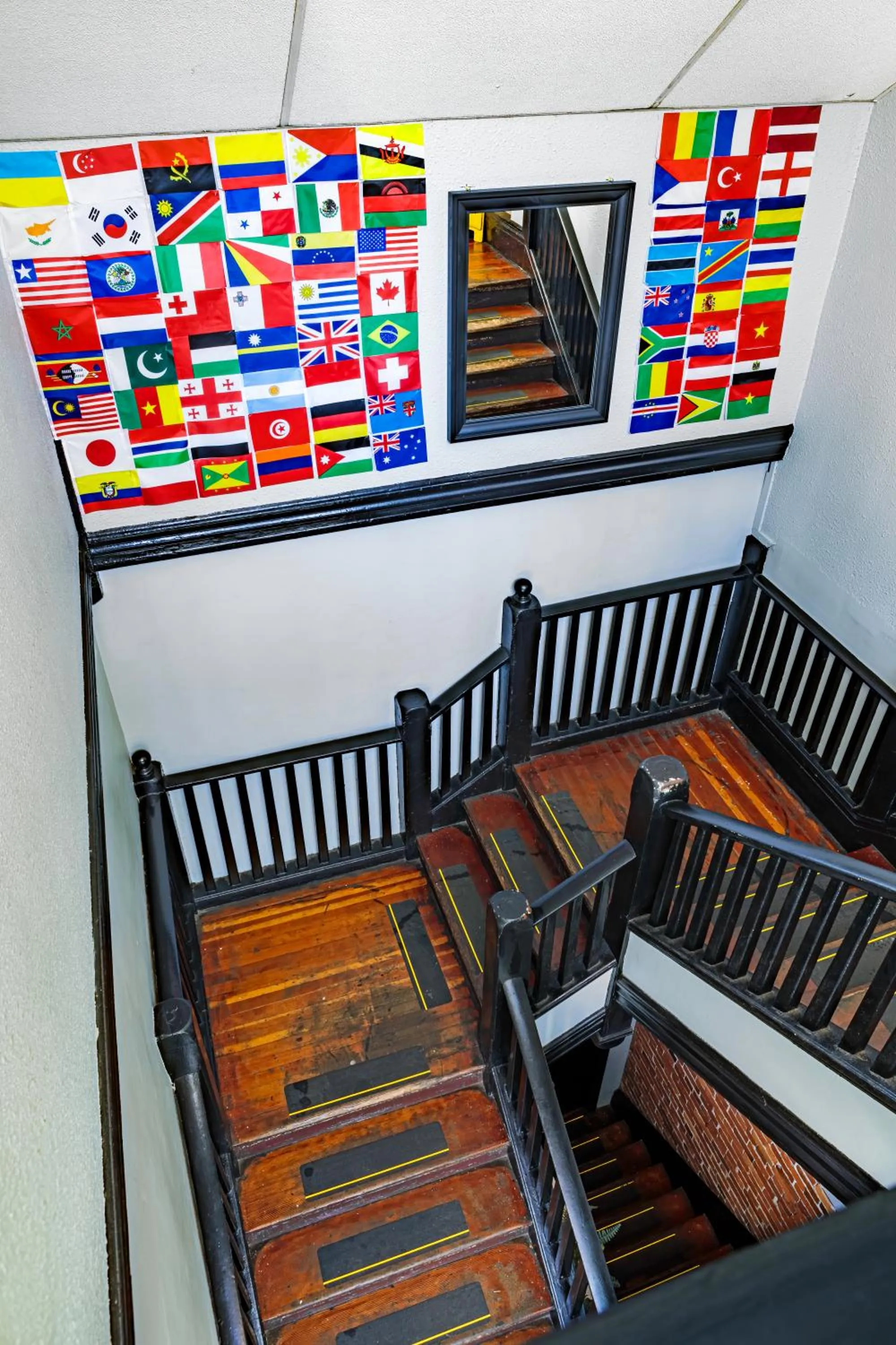 Living room in The Cambie Hostel Gastown