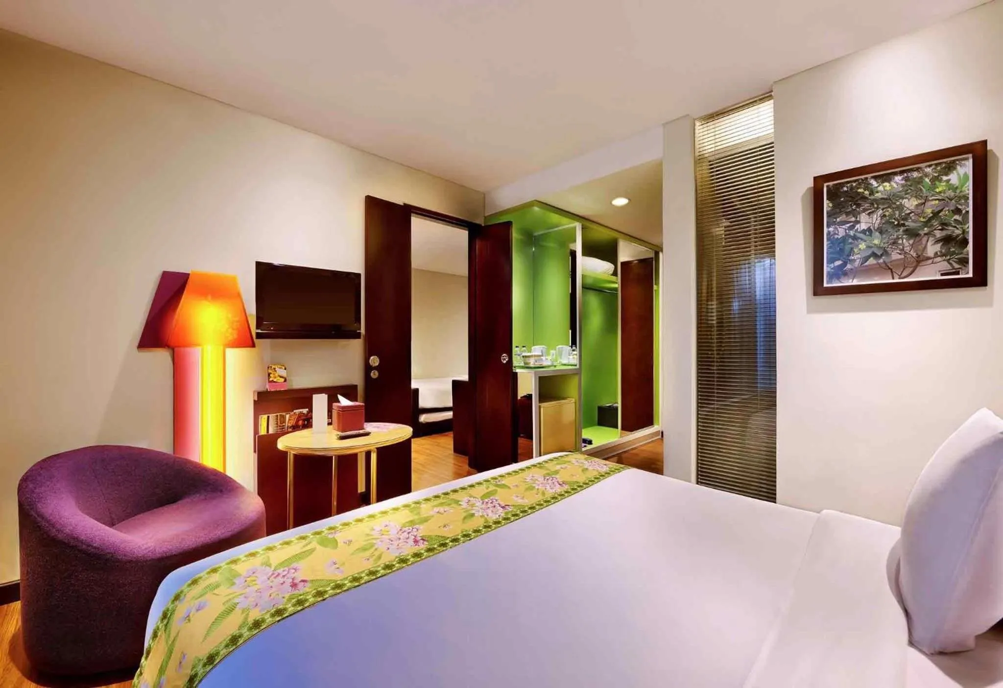 Bedroom, Bed in Ibis Styles Bali Denpasar