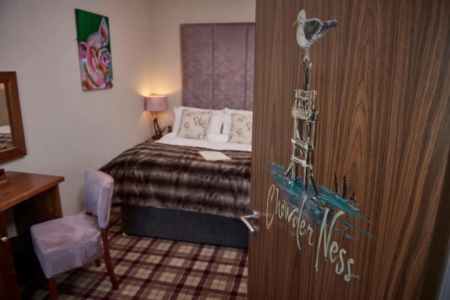 Bed in The Hope and Anchor Pub