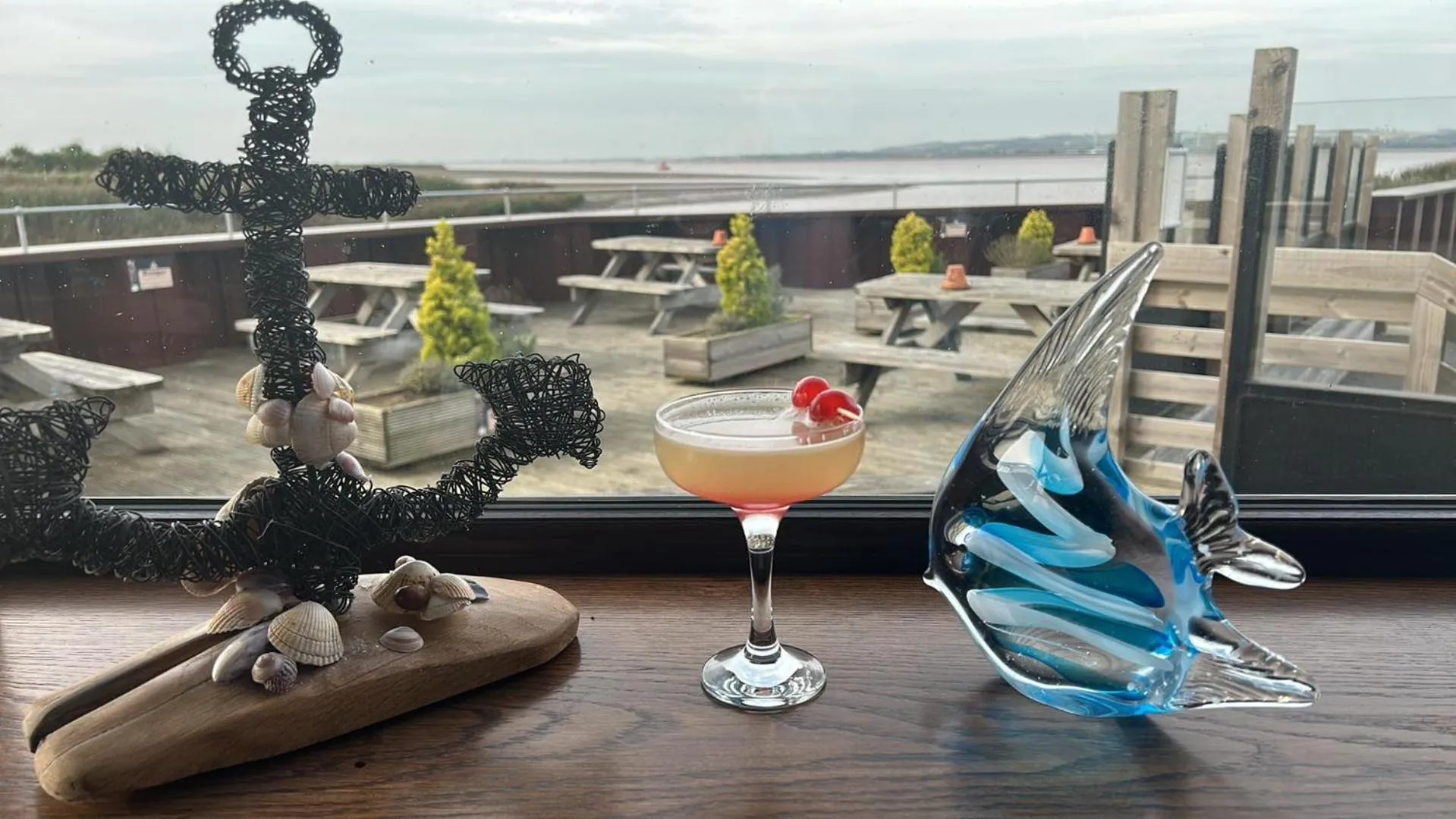 Balcony/Terrace in The Hope and Anchor Pub