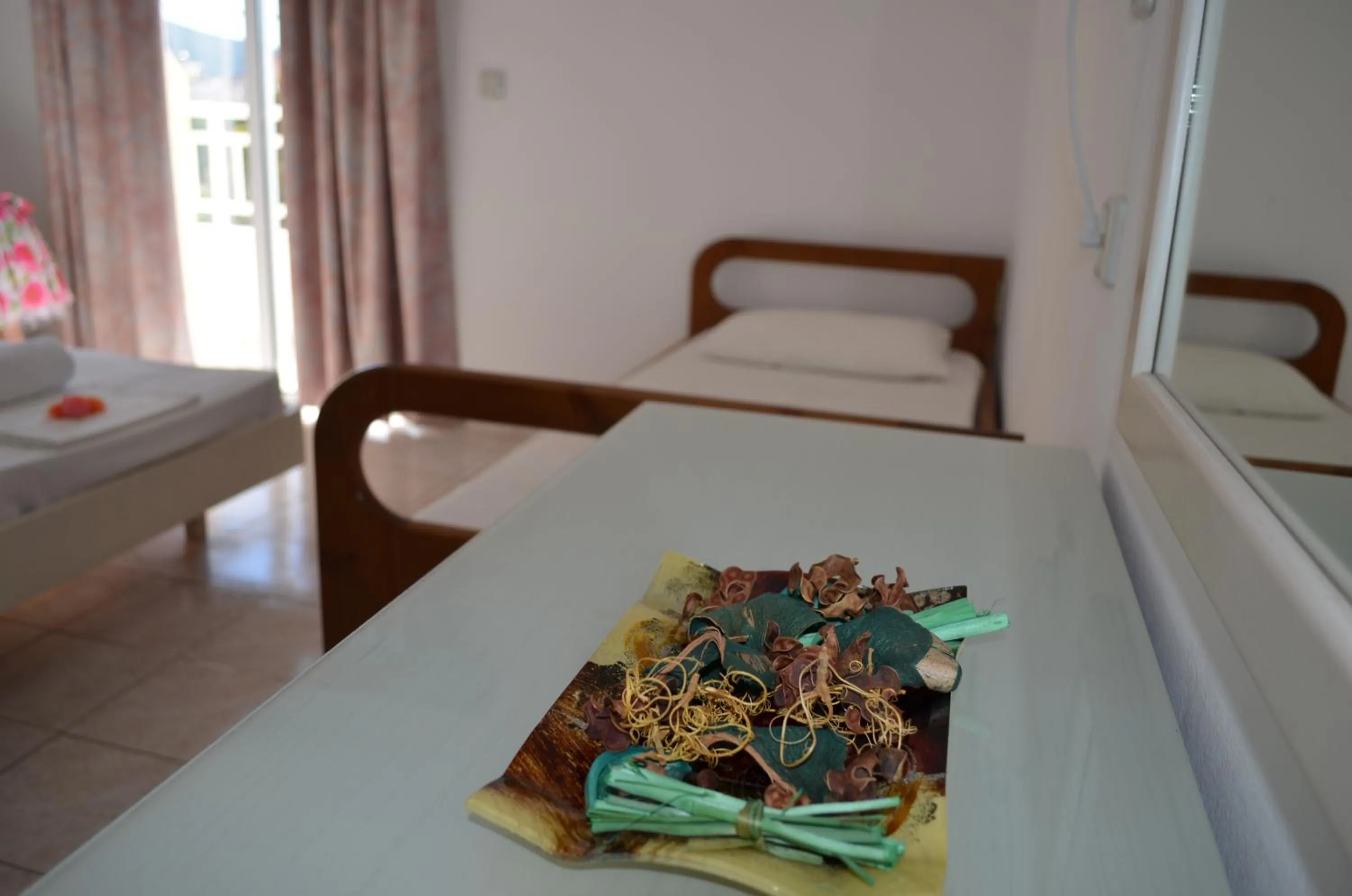 Decorative detail, Bed in Kremasti Memories