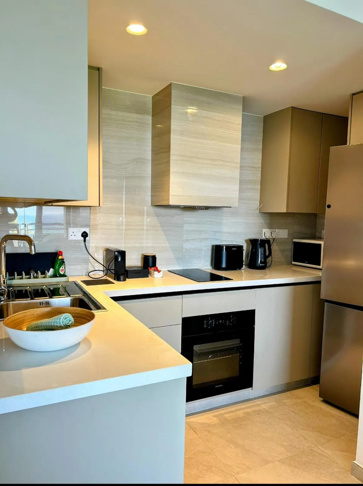 Coffee/tea facilities in Pigeon Beach Hotel Apartments