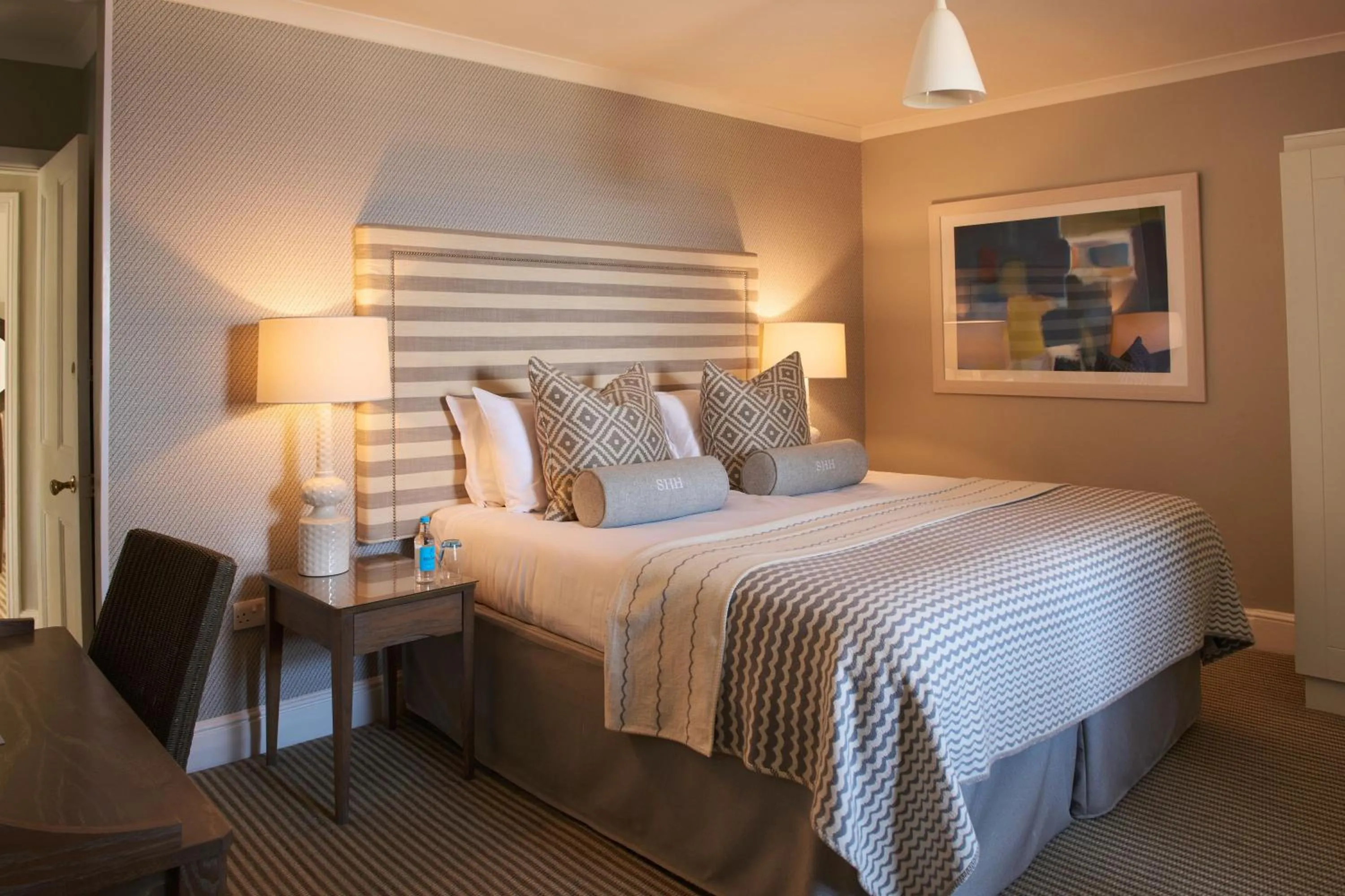 Bedroom, Bed in Harbour Hotel & Spa St Ives