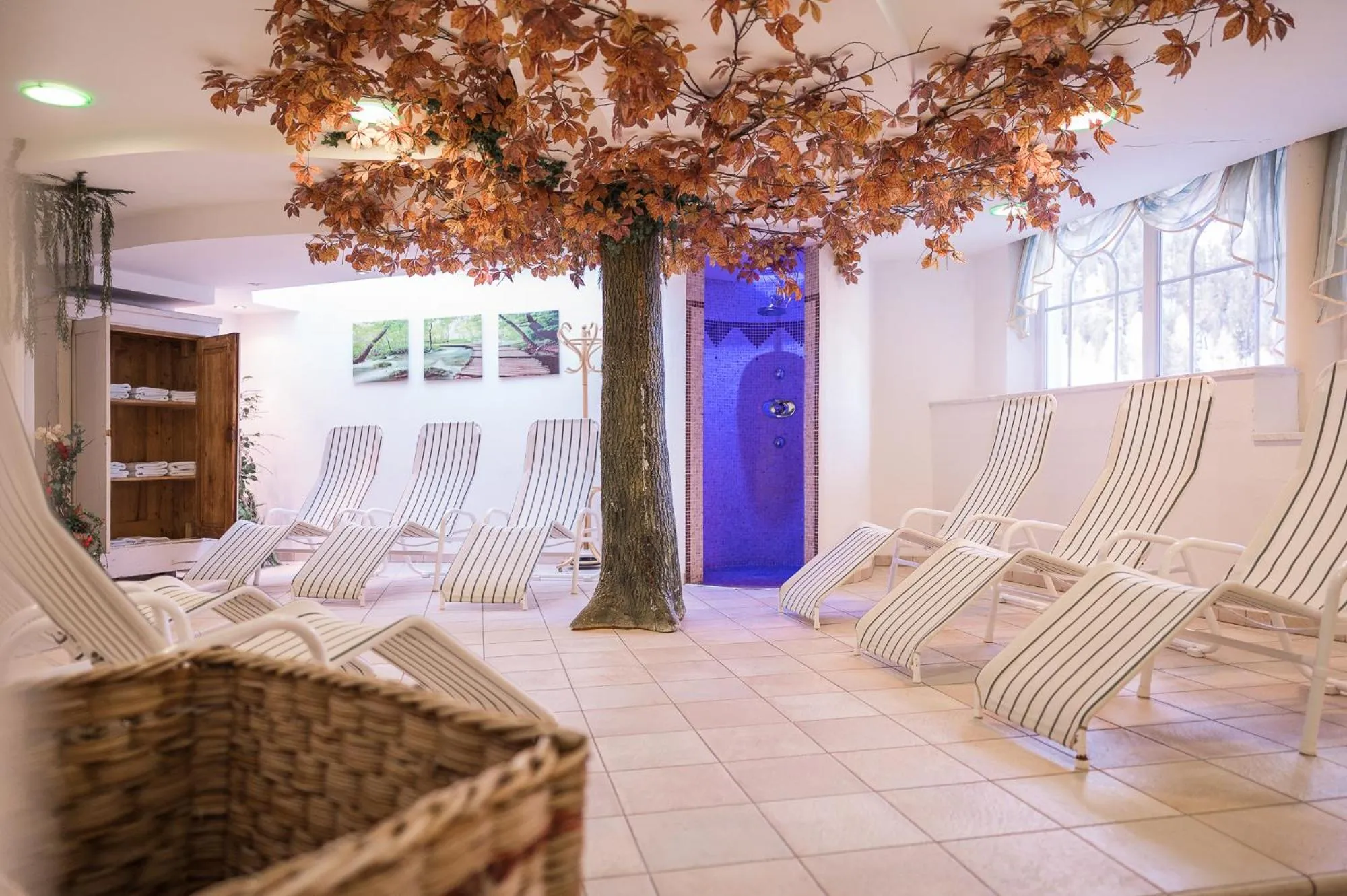 Swimming pool in Hotel Alpenjuwel