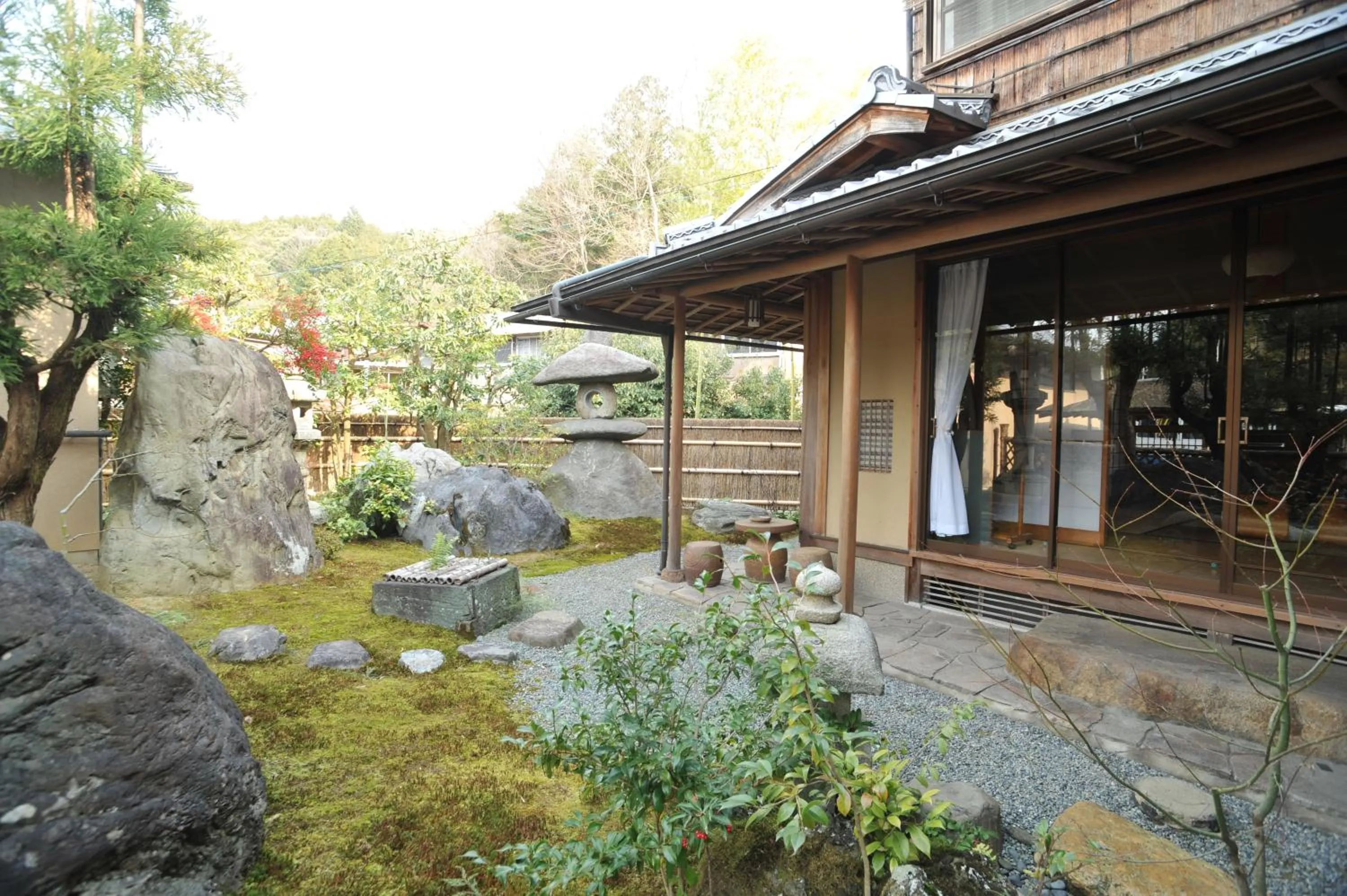 Garden in Ryokan Yamazaki