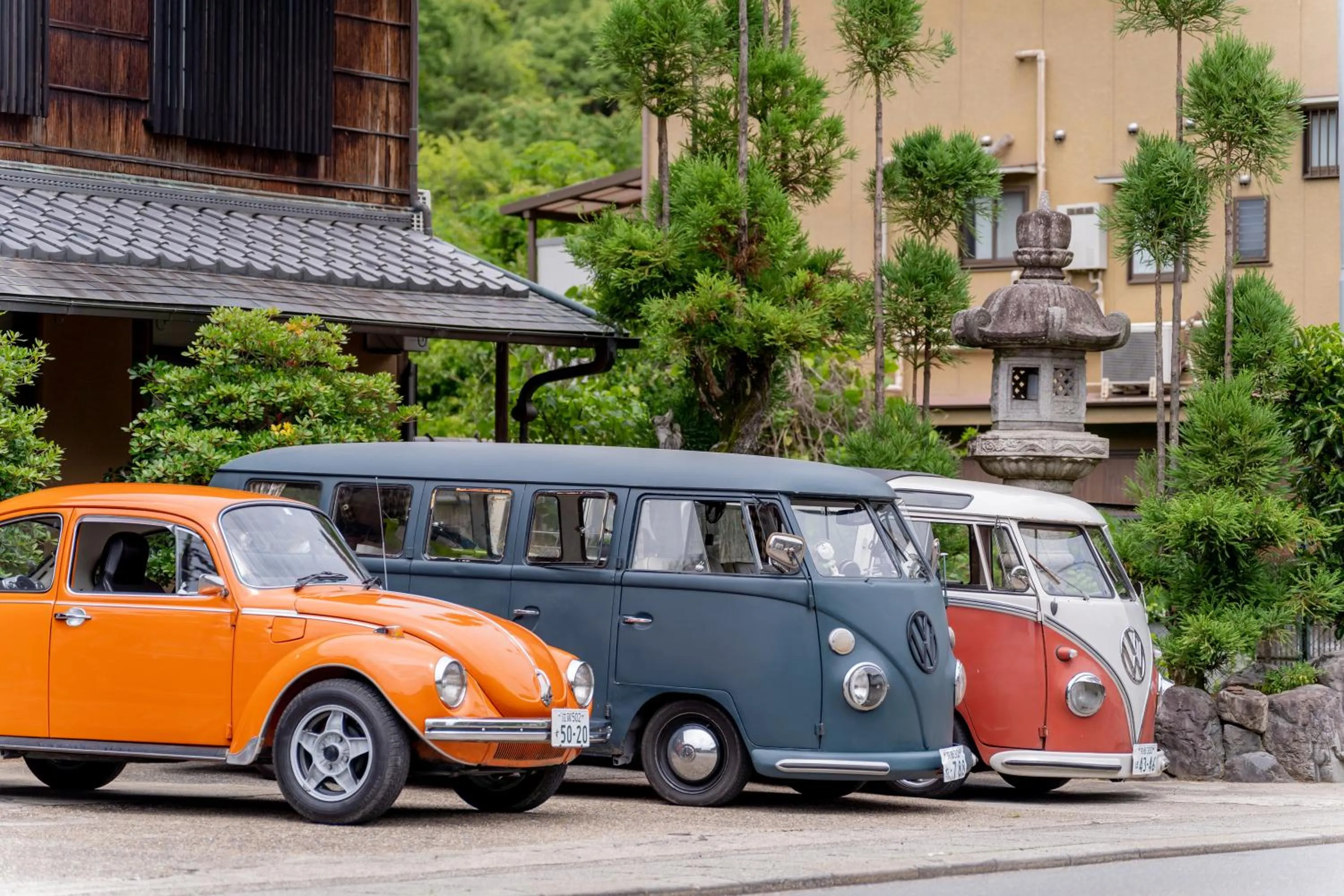Parking in Ryokan Yamazaki