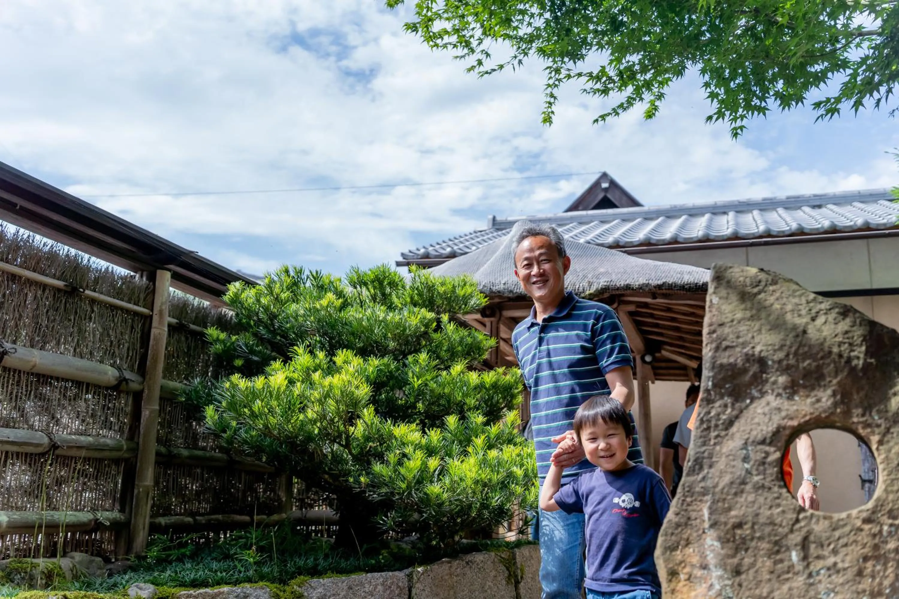 Garden in Ryokan Yamazaki