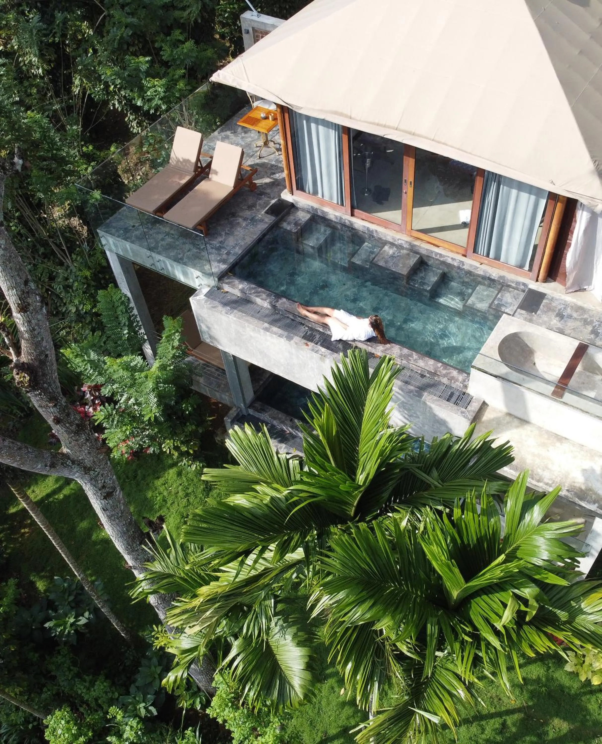 Bird's eye view in Aarunya Nature Resort - Kandy