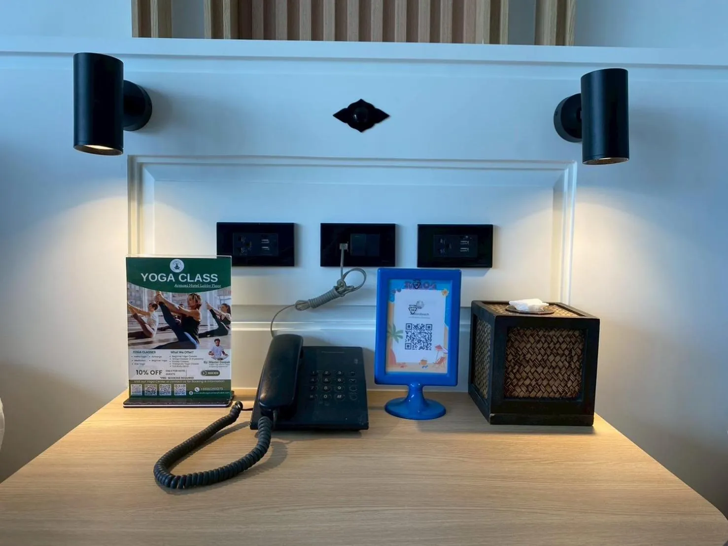 Bed in Armoni Patong Beach Hotel