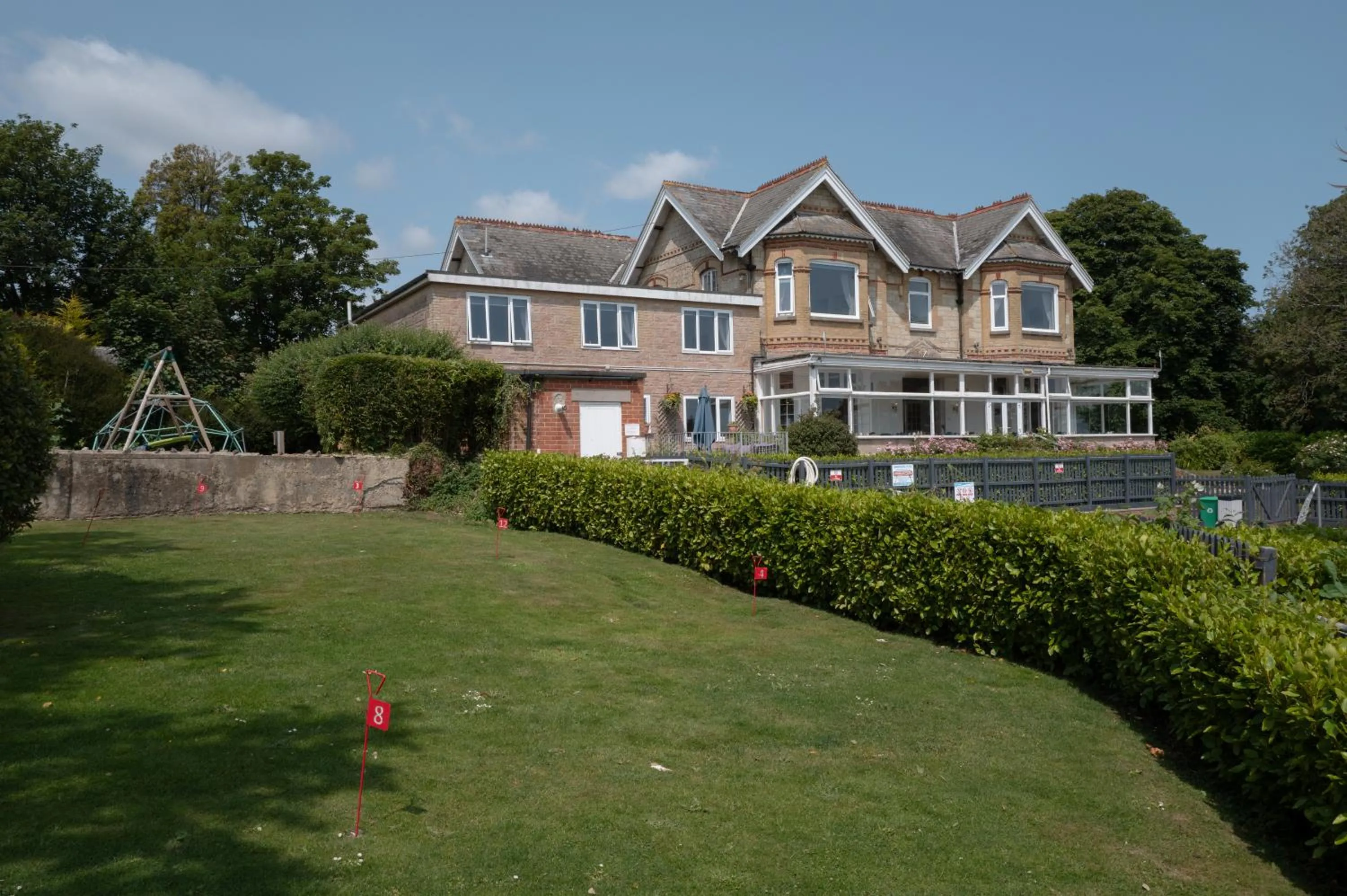 Property building in Luccombe Manor Country House Hotel