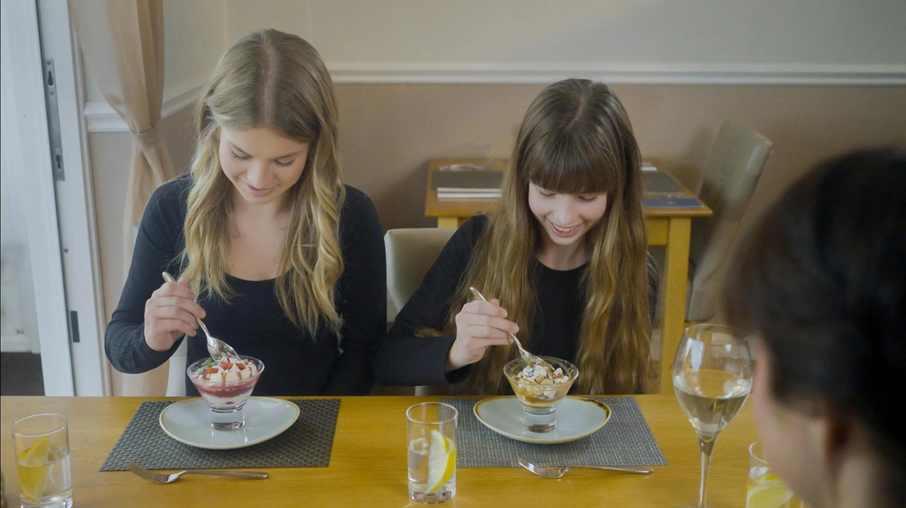 Food in Luccombe Manor Country House Hotel