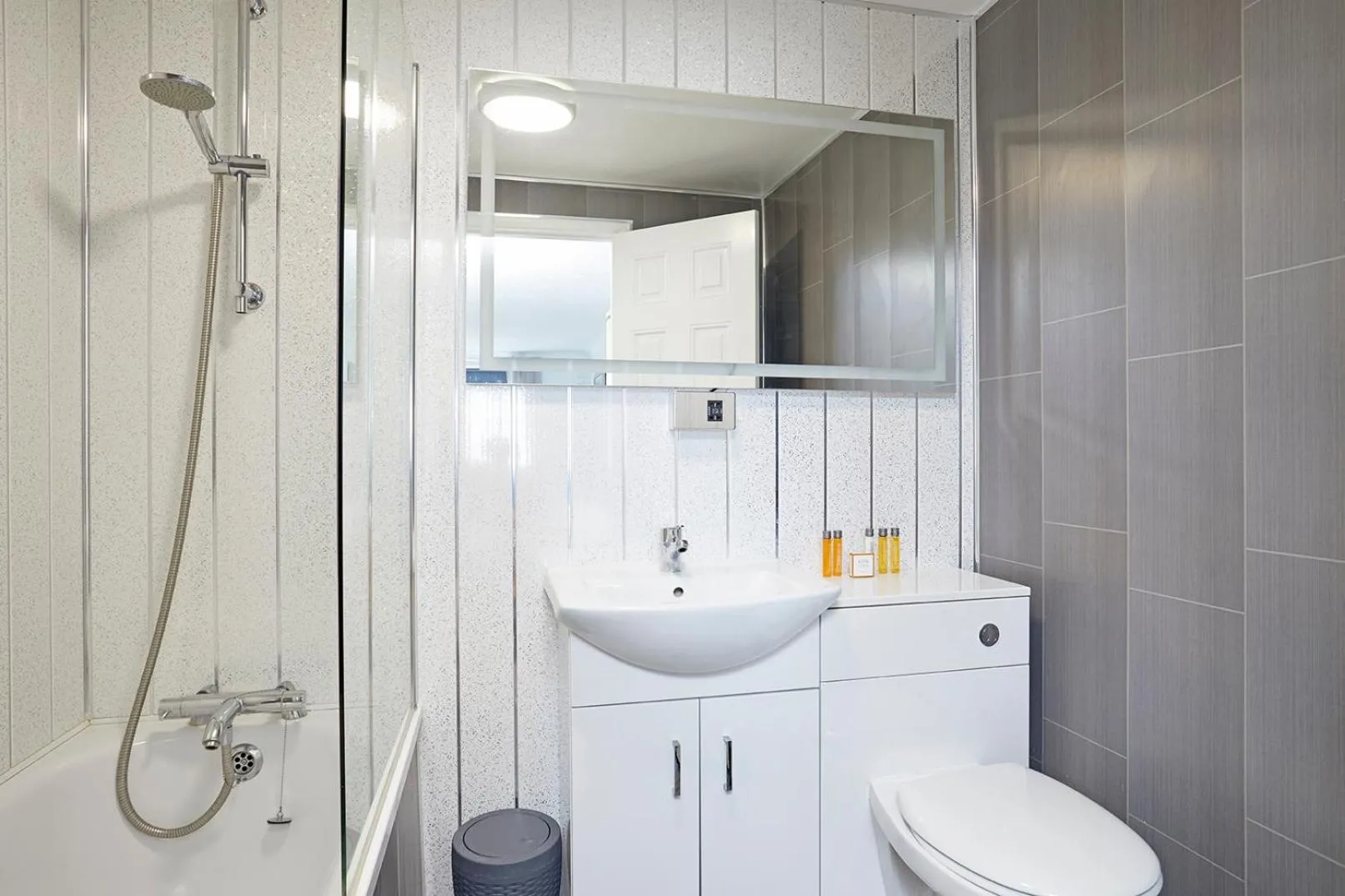 Bathroom in Luccombe Manor Country House Hotel
