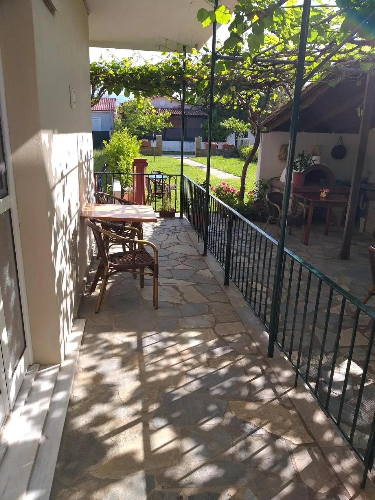 Balcony/Terrace in Nostos Apartments