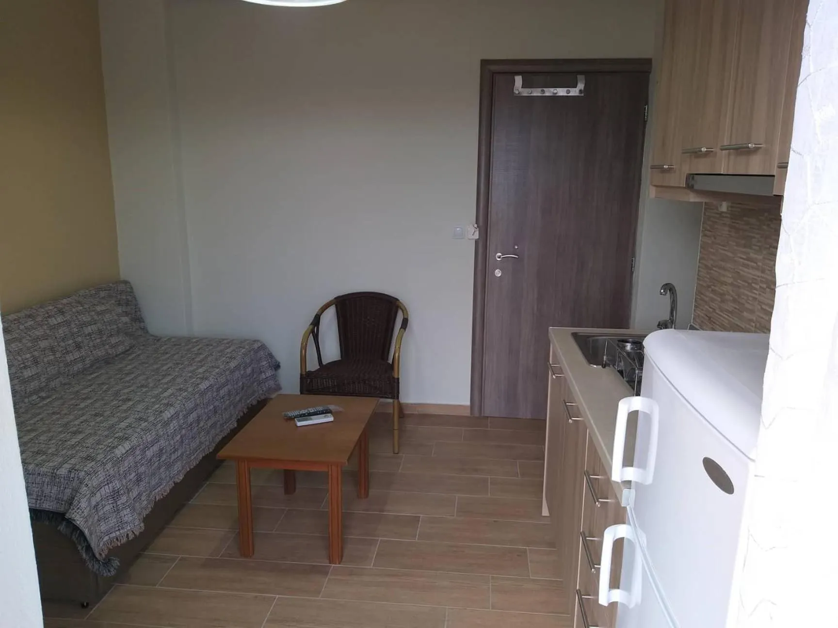 kitchen in Nostos Apartments
