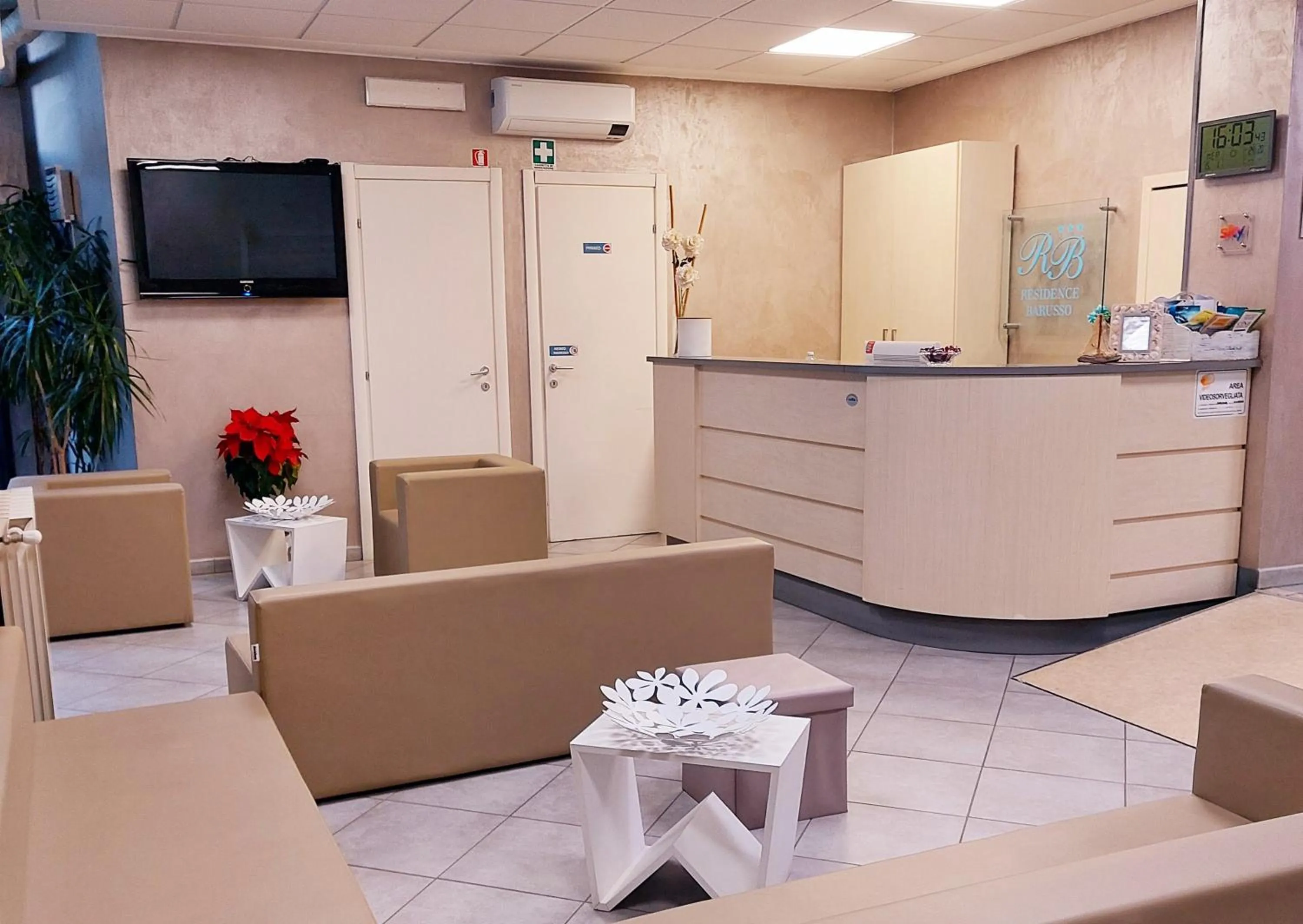 Lobby or reception in Residence Barusso