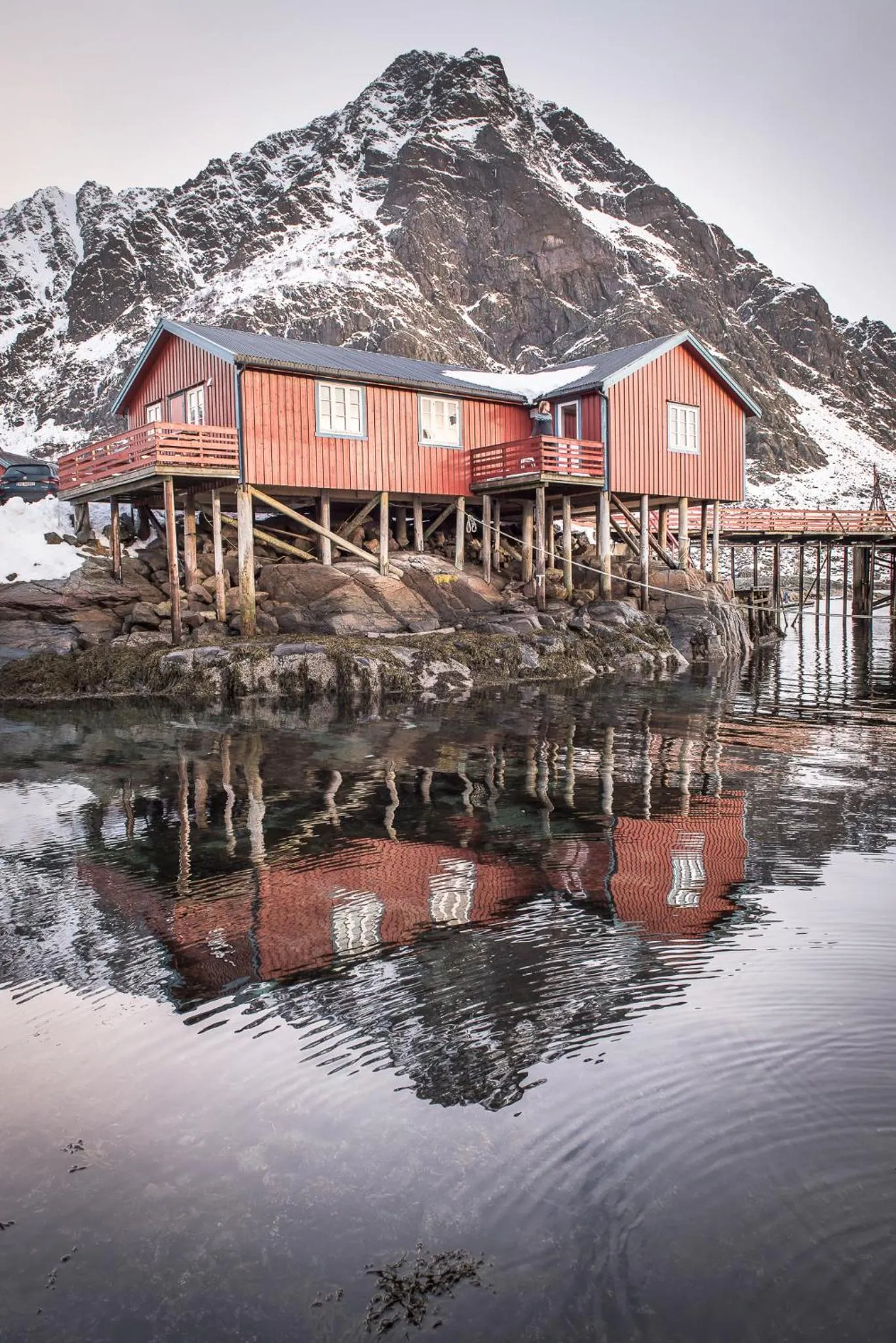 Property building in Å Rorbuer - by Classic Norway Hotels