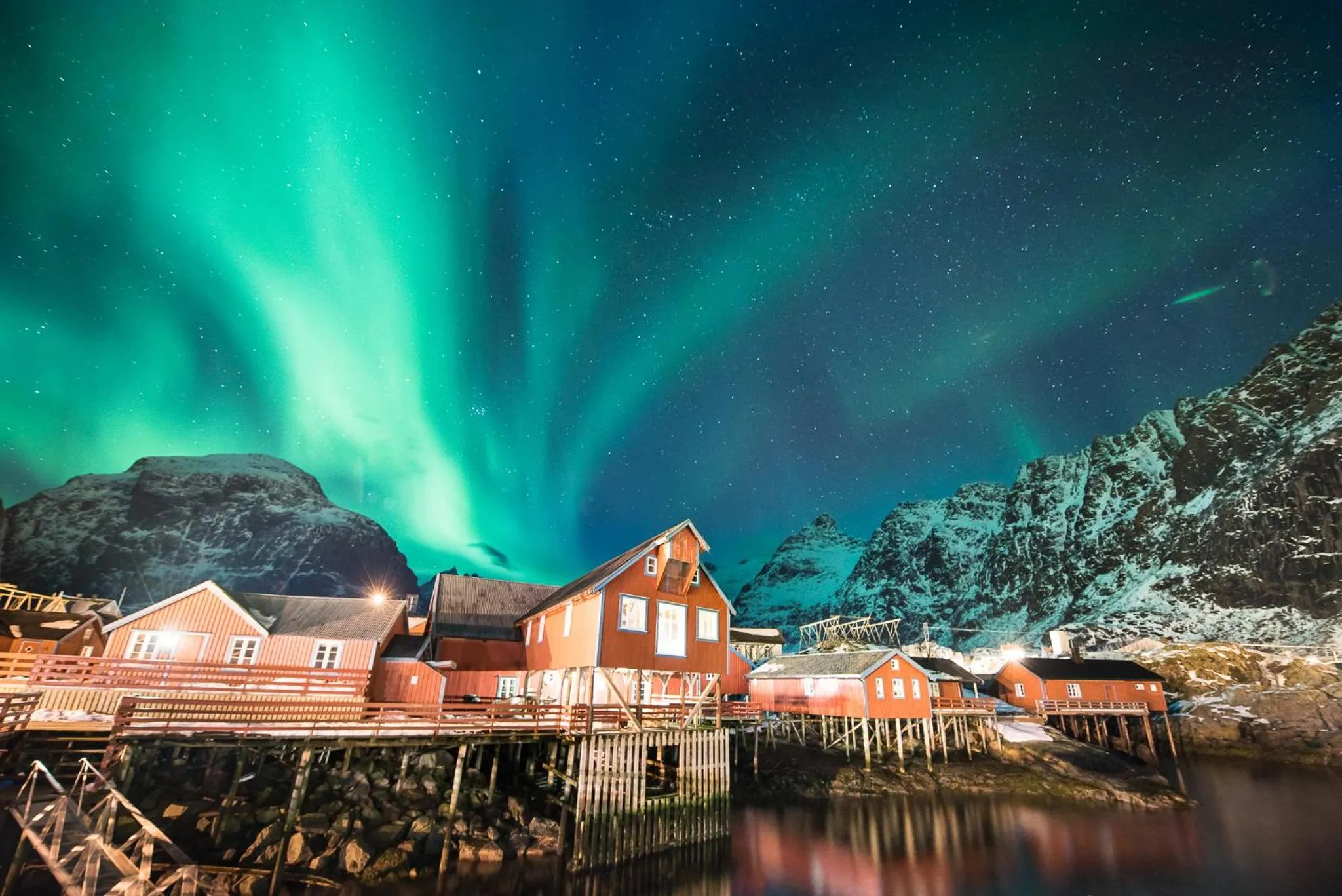 Property building in Å Rorbuer - by Classic Norway Hotels