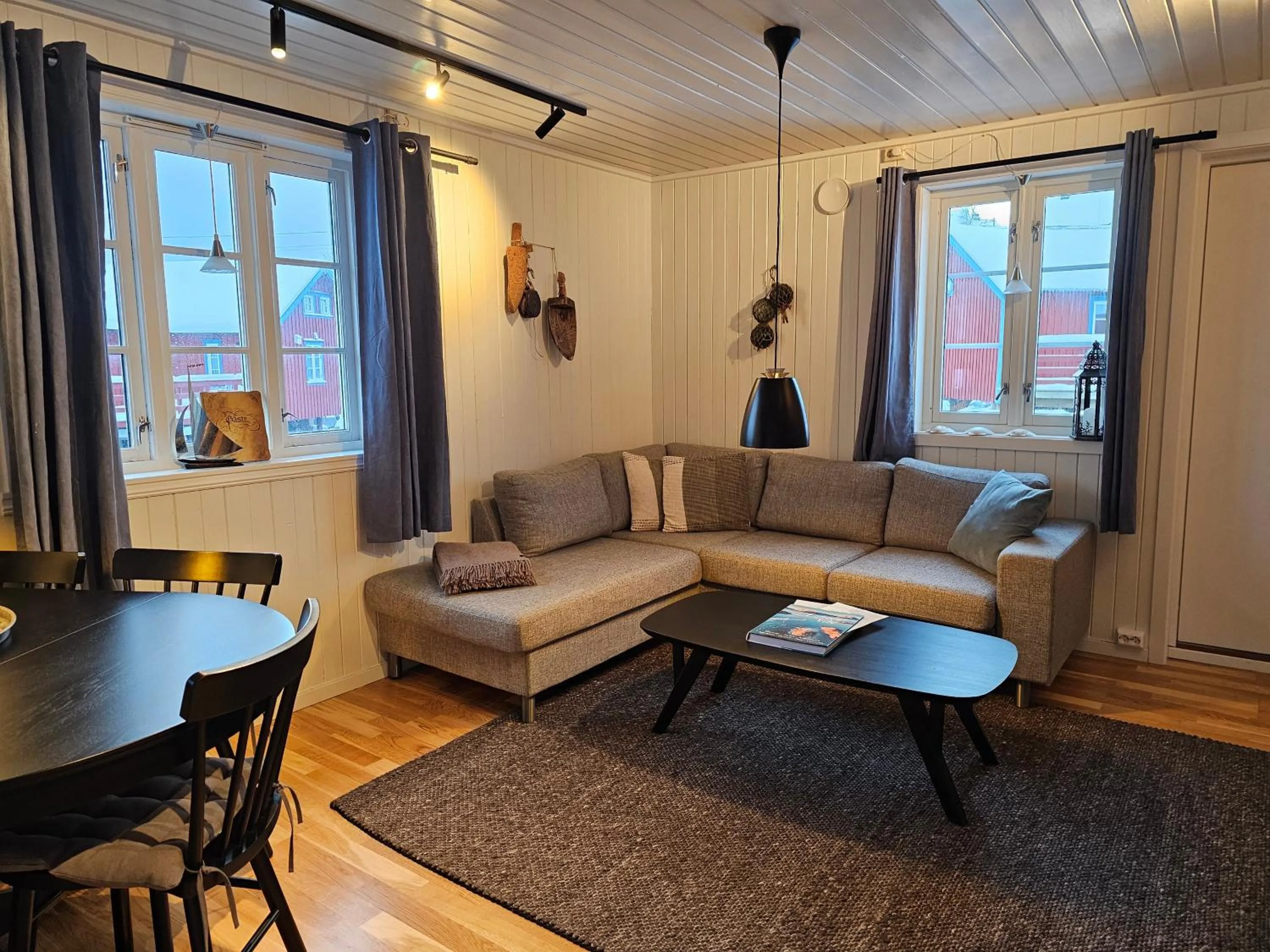 Living room in Å Rorbuer - by Classic Norway Hotels