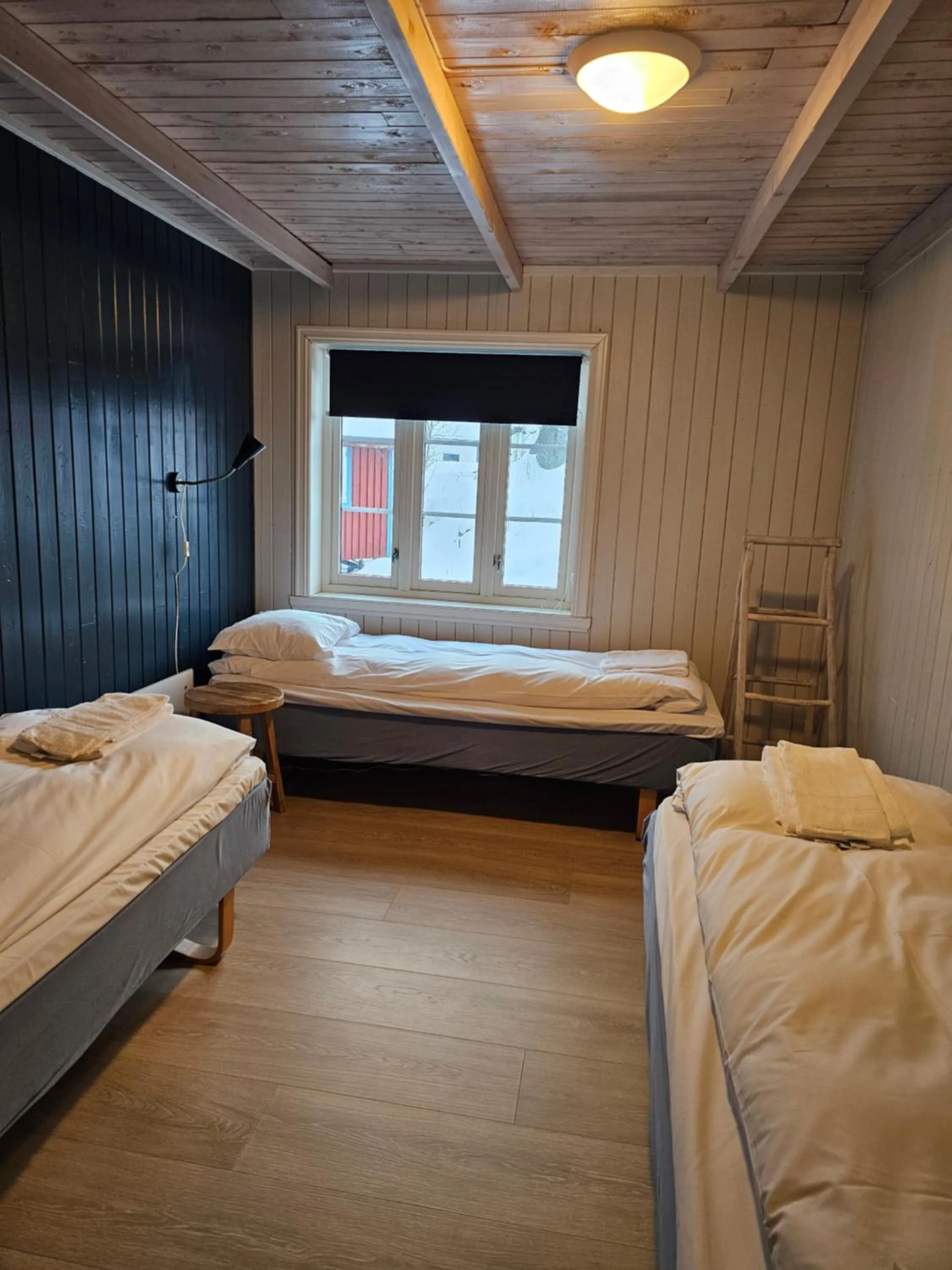 Bed in Å Rorbuer - by Classic Norway Hotels