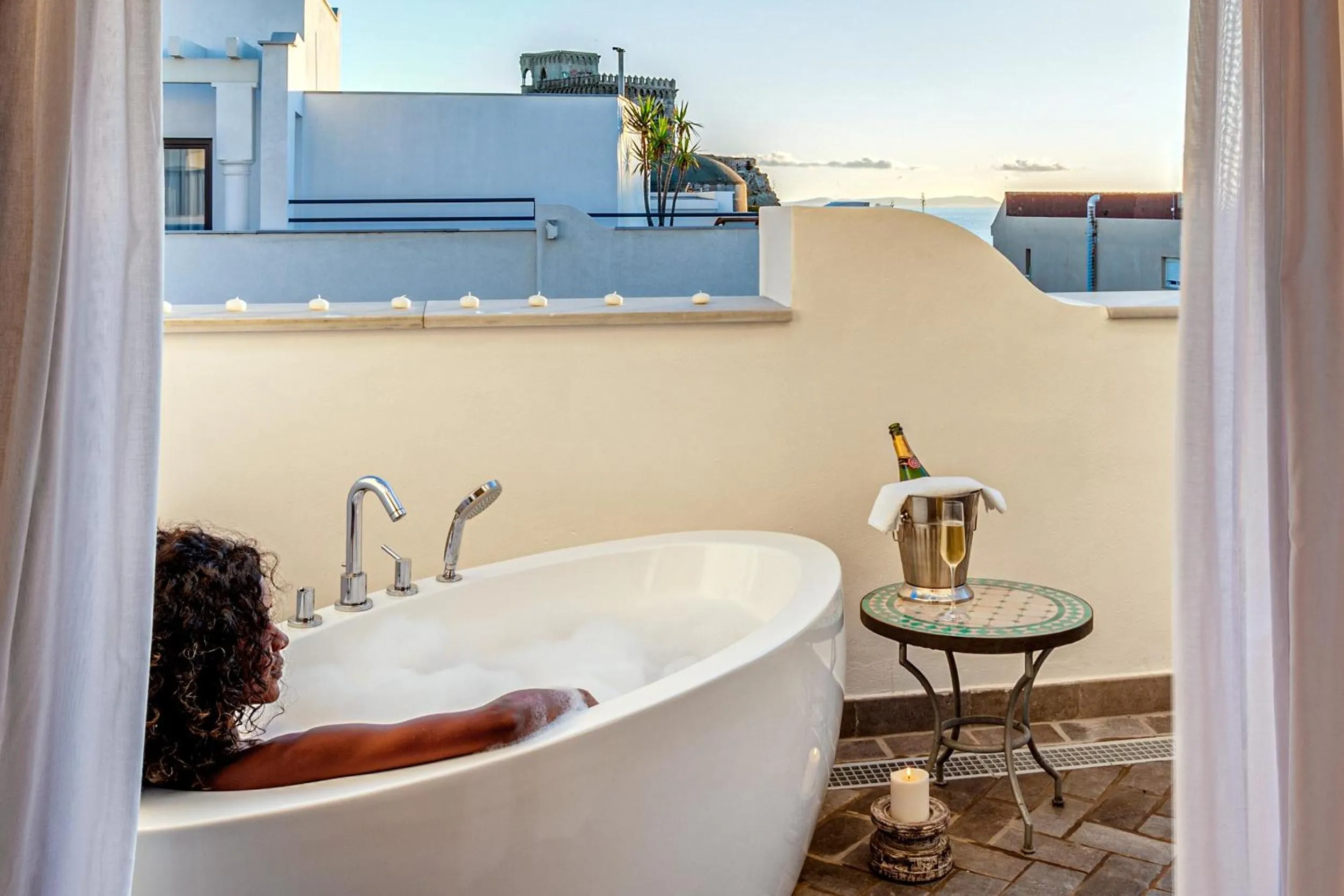 Balcony/Terrace in La Residencia Puerto Hotel & Spa