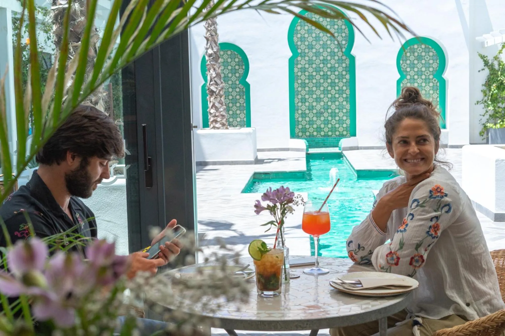 Patio in La Residencia Puerto Hotel & Spa
