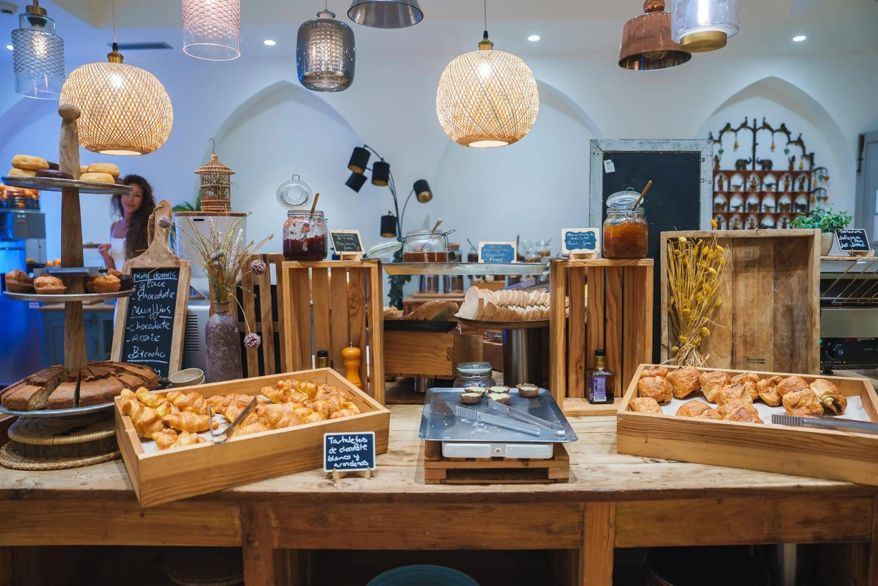 Buffet breakfast in La Residencia Puerto Hotel & Spa