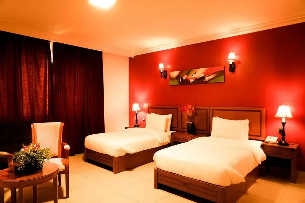 Superior Twin Room in La Rosa Hotel Oman Superior Twin Room in La Rosa Hotel Oman