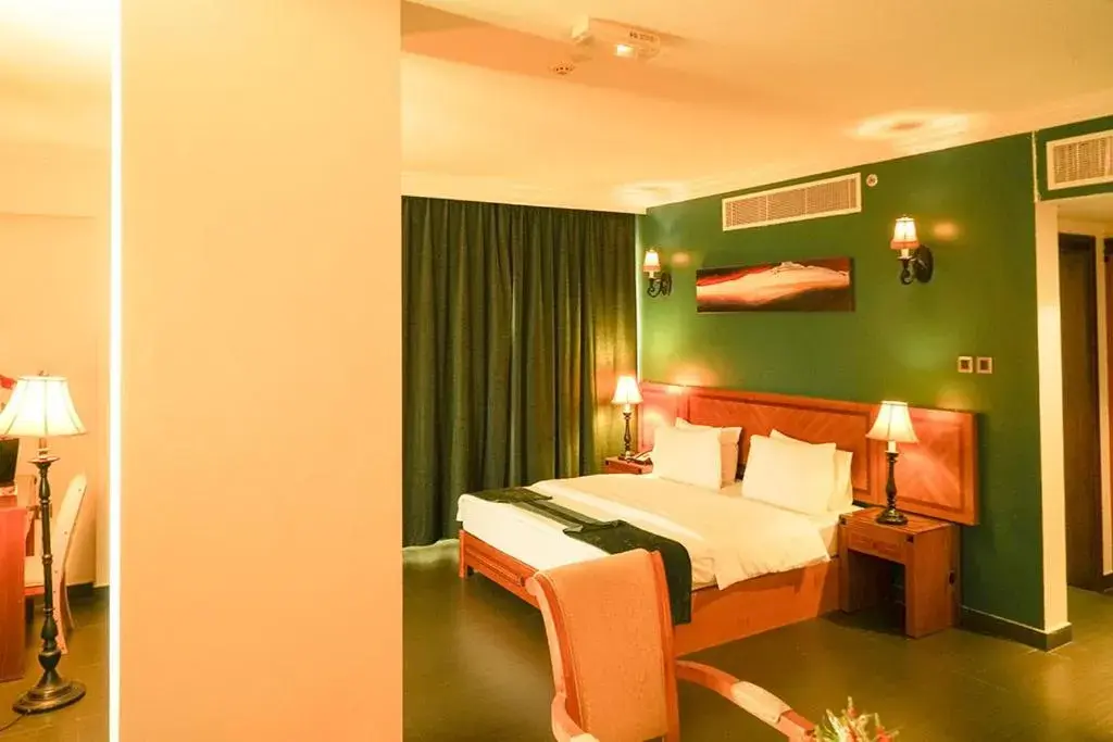 Deluxe Double Room in La Rosa Hotel Oman Deluxe Double Room in La Rosa Hotel Oman