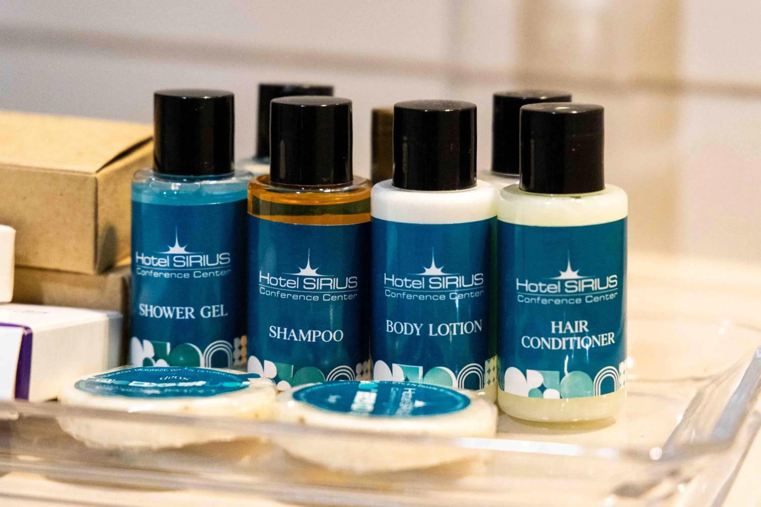 Shower in Hotel Sirius