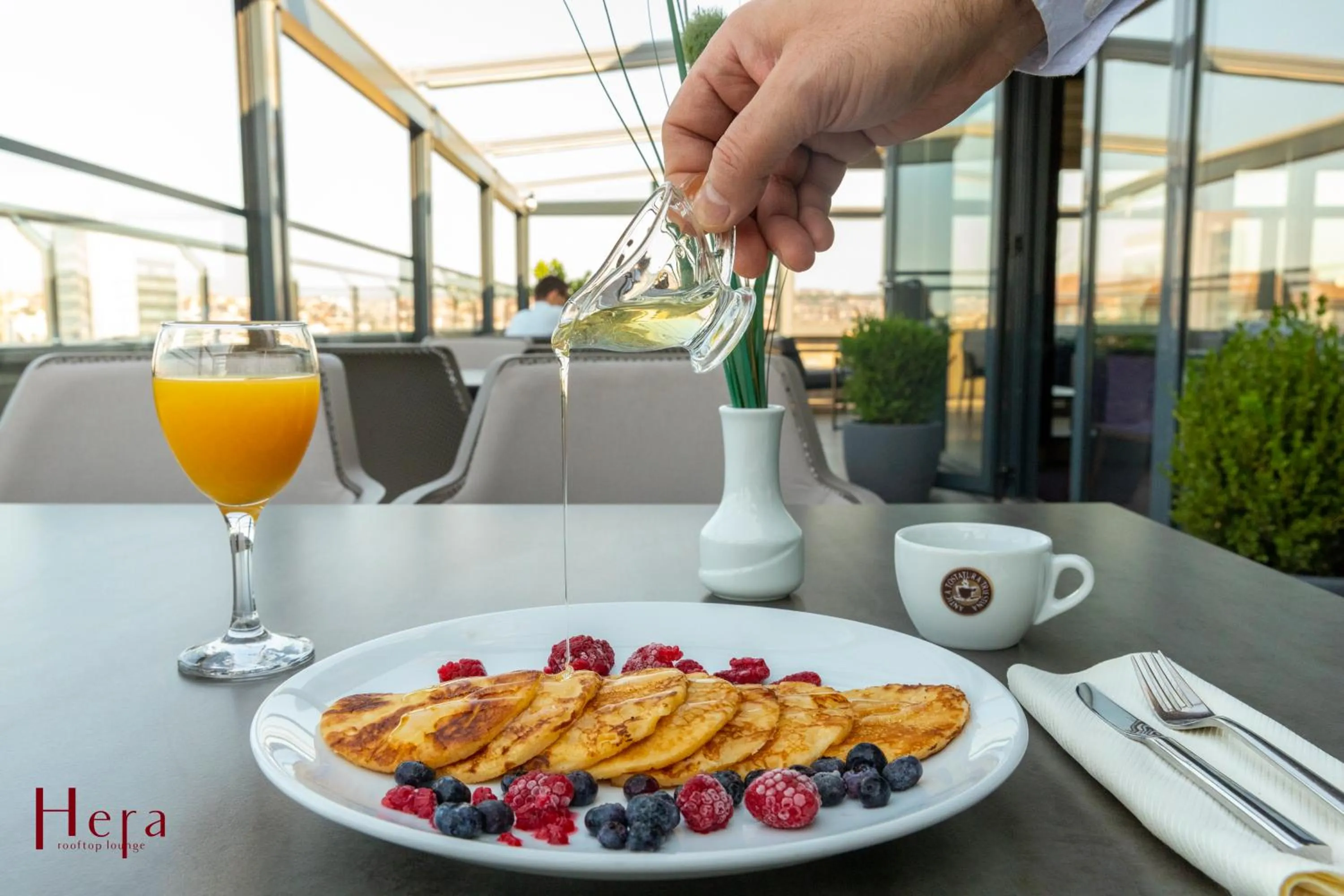 Food and drinks in Hotel Sirius