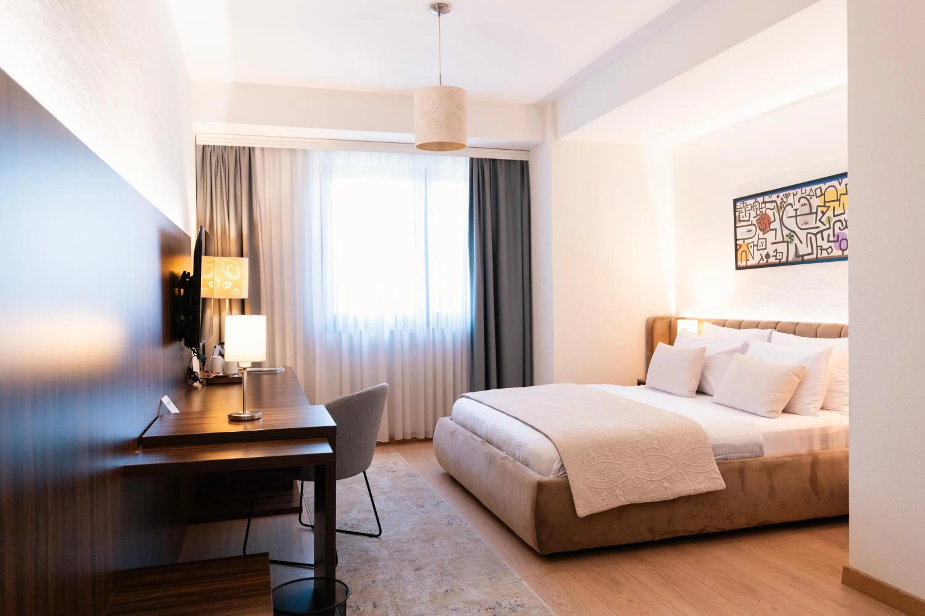 Bedroom, Bed in Hotel Sirius