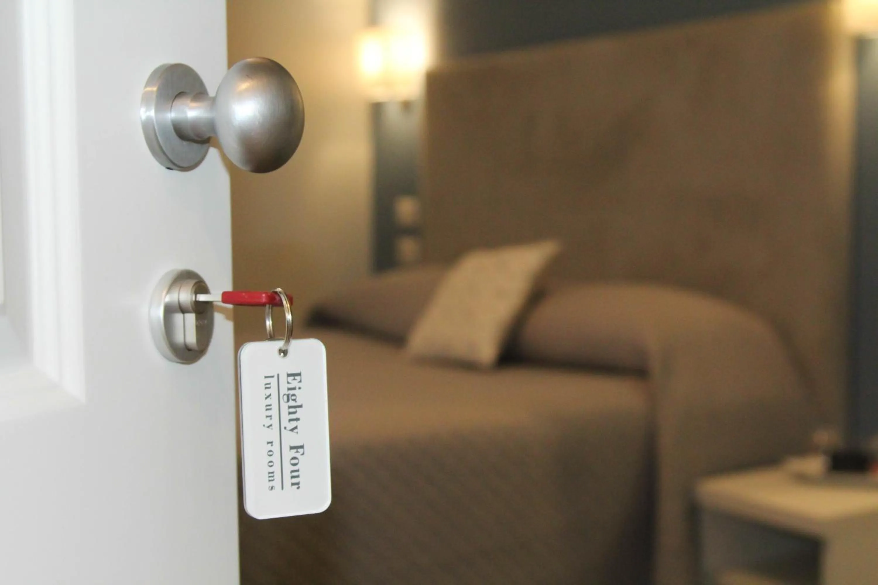 Decorative detail, Bed in Eighty Four Rooms