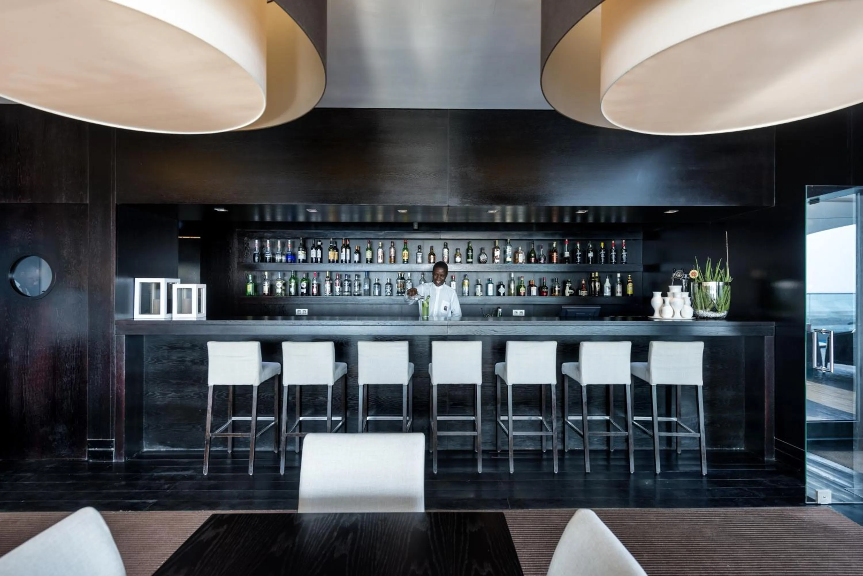 Lounge or bar in Hotel Baia