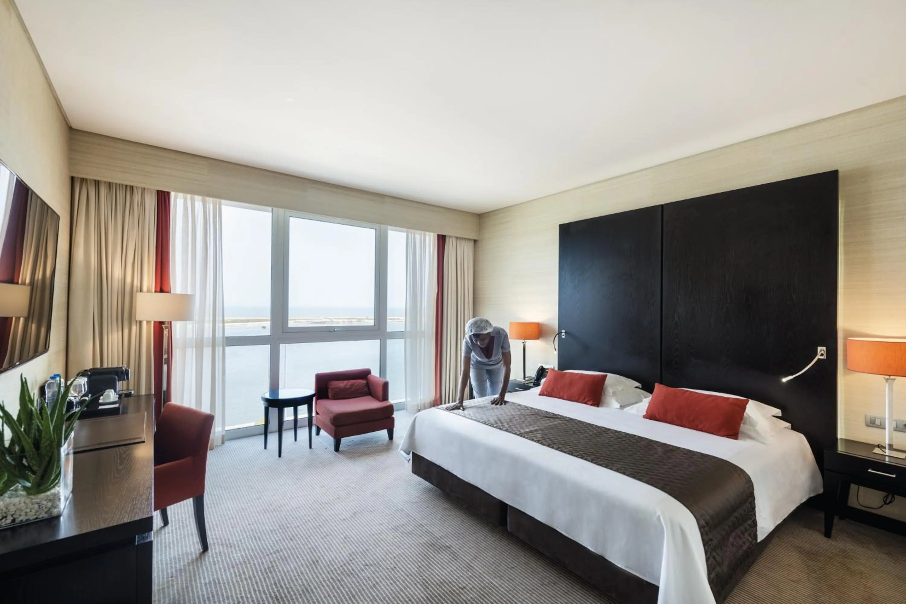 Bedroom, Bed in Hotel Baia