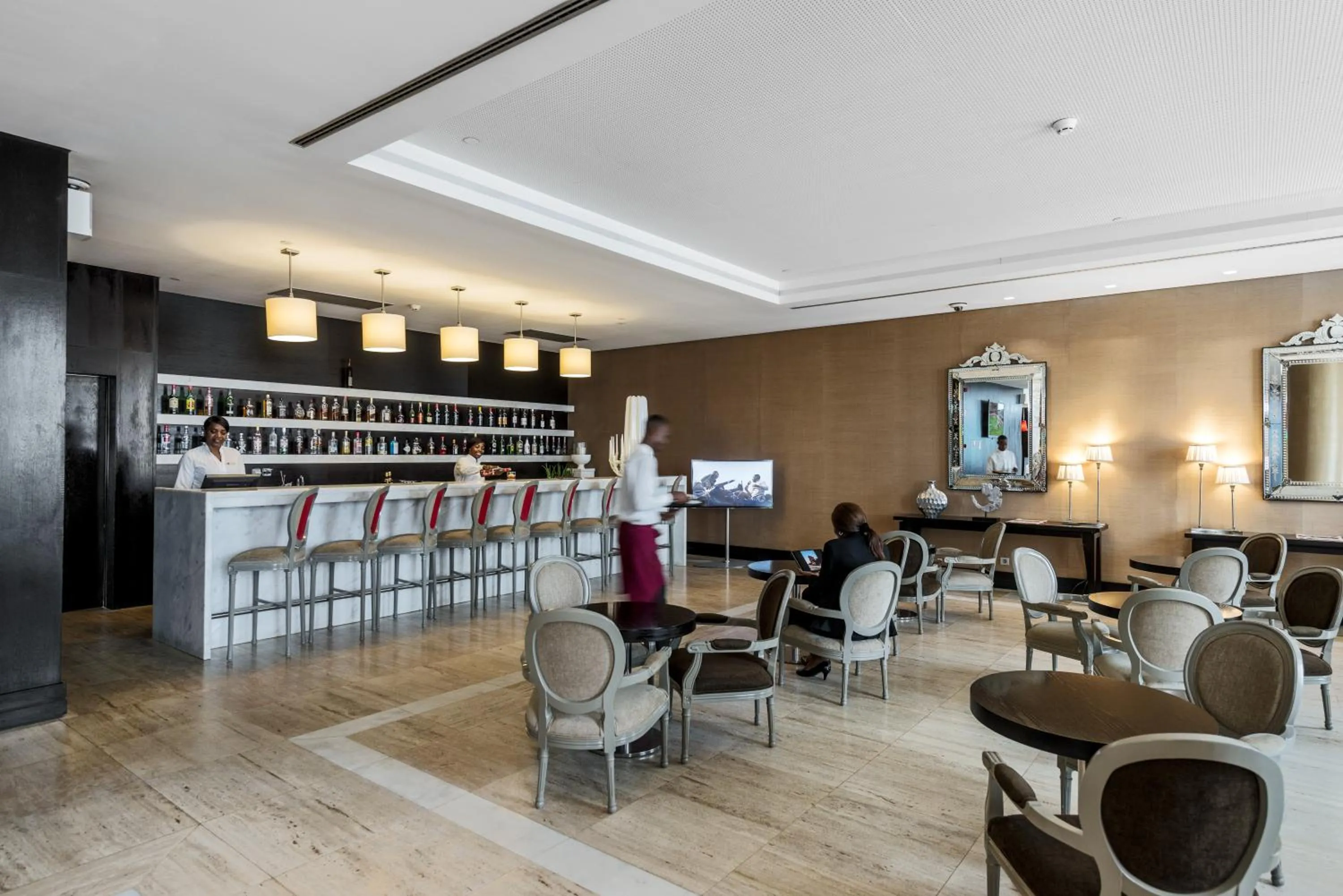 Lounge or bar in Hotel Baia